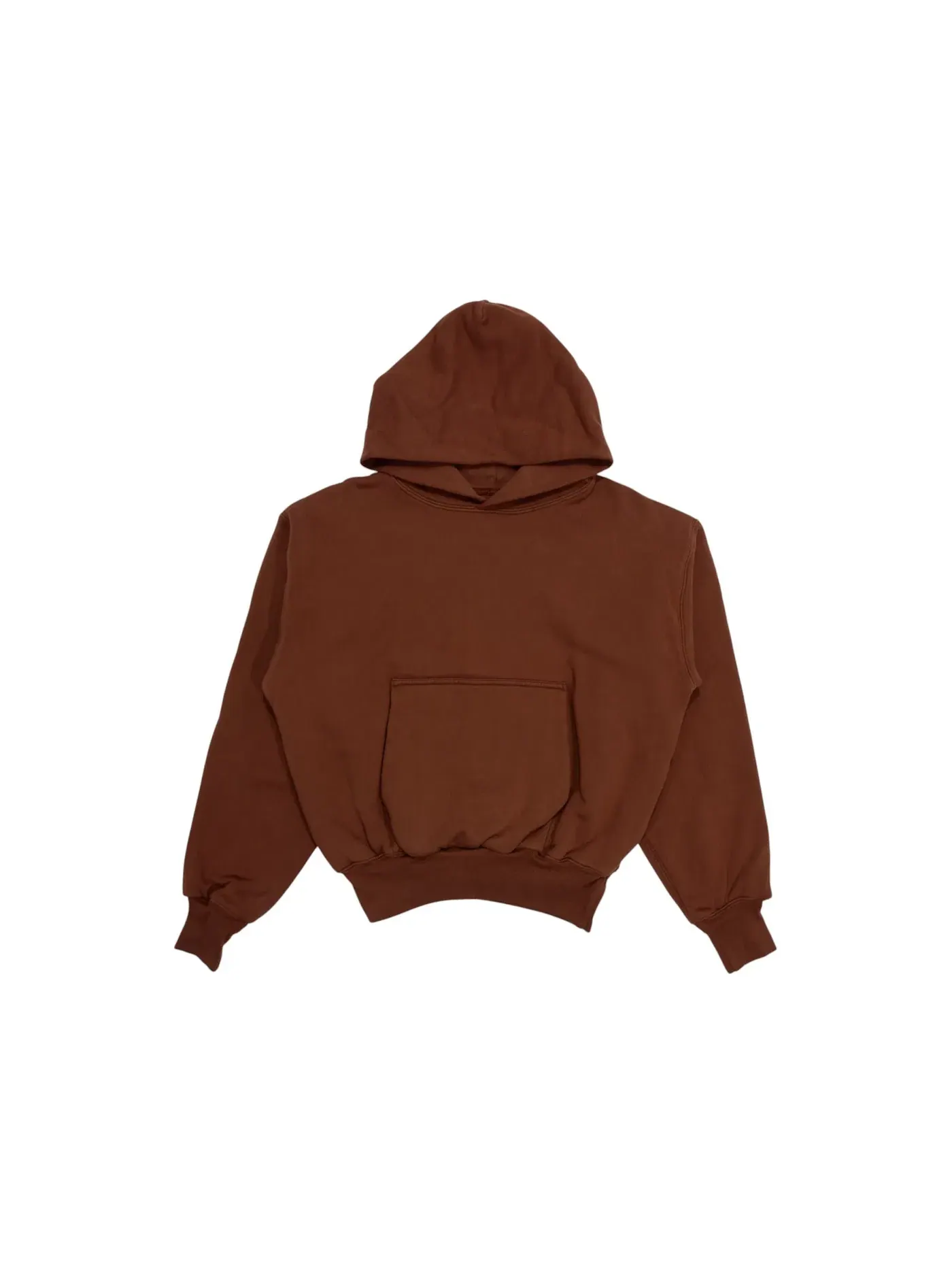 Мужской худи с двойным слоем Yeezy Hoodie Yeezy — изображение 1 из 1, коричневый