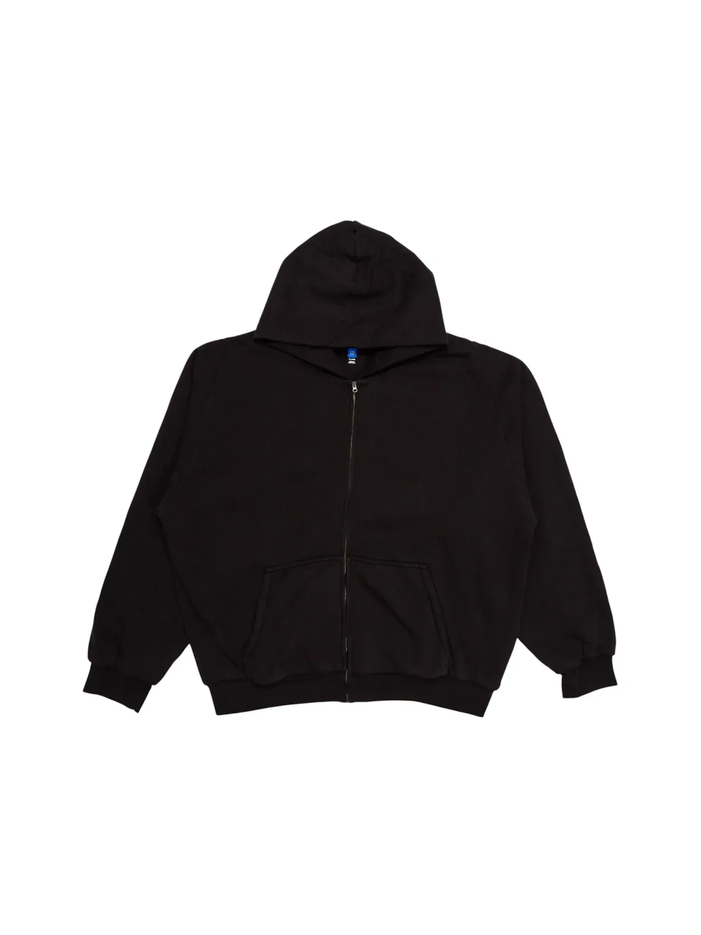 Мужской свитшот с молнией Hoodie Yeezy — изображение 1 из 1, черный