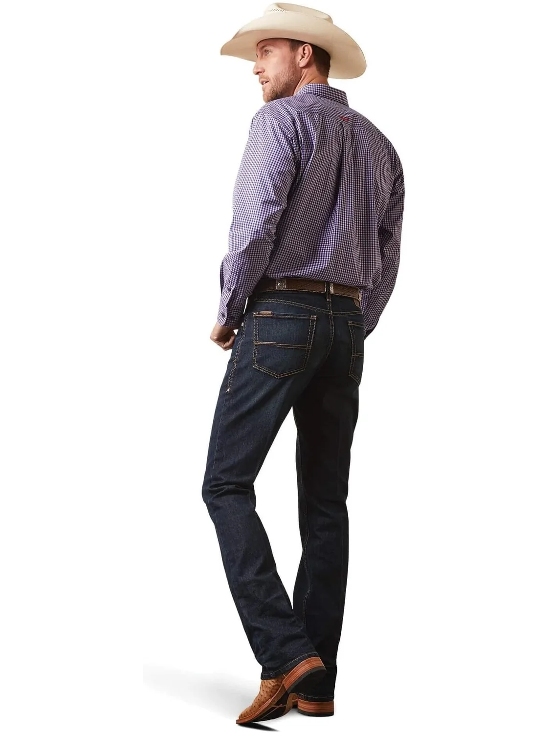 Джинсы M4 Relaxed Hansen Bootcut Jeans Ariat — изображение 2 из 2, блэкстоун