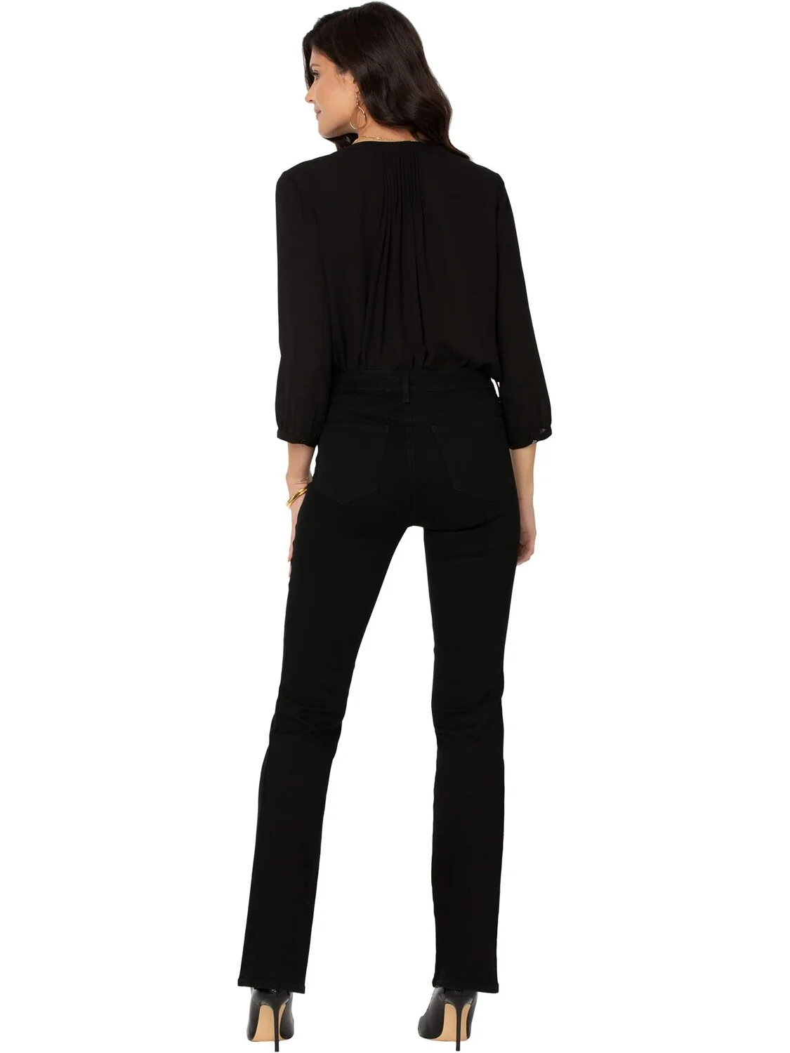 Джинсы Barbara Bootcut in Black NYDJ — изображение 3 из 3, черный