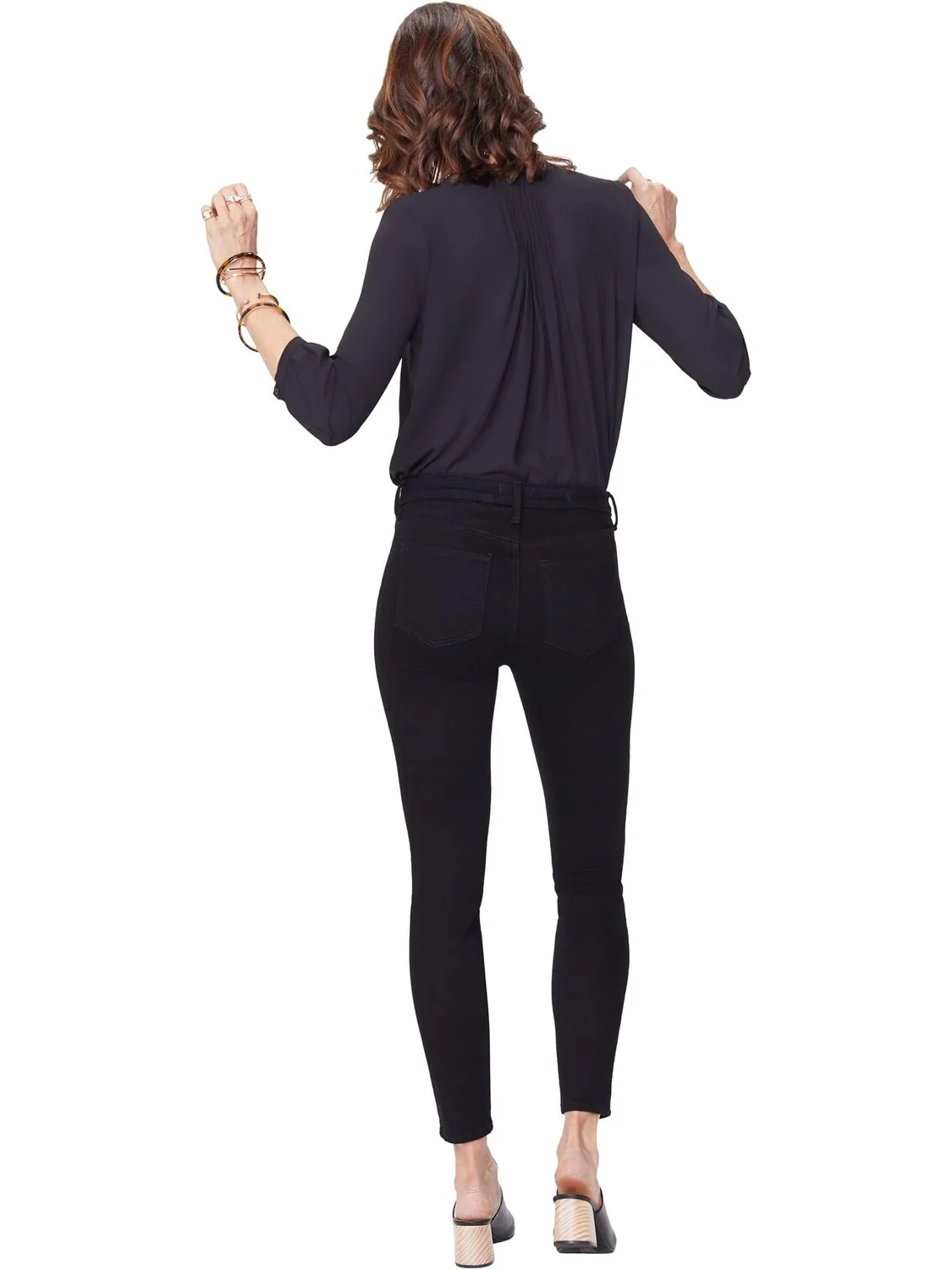 Джинсы Ami Skinny in Black NYDJ — изображение 3 из 3, черный