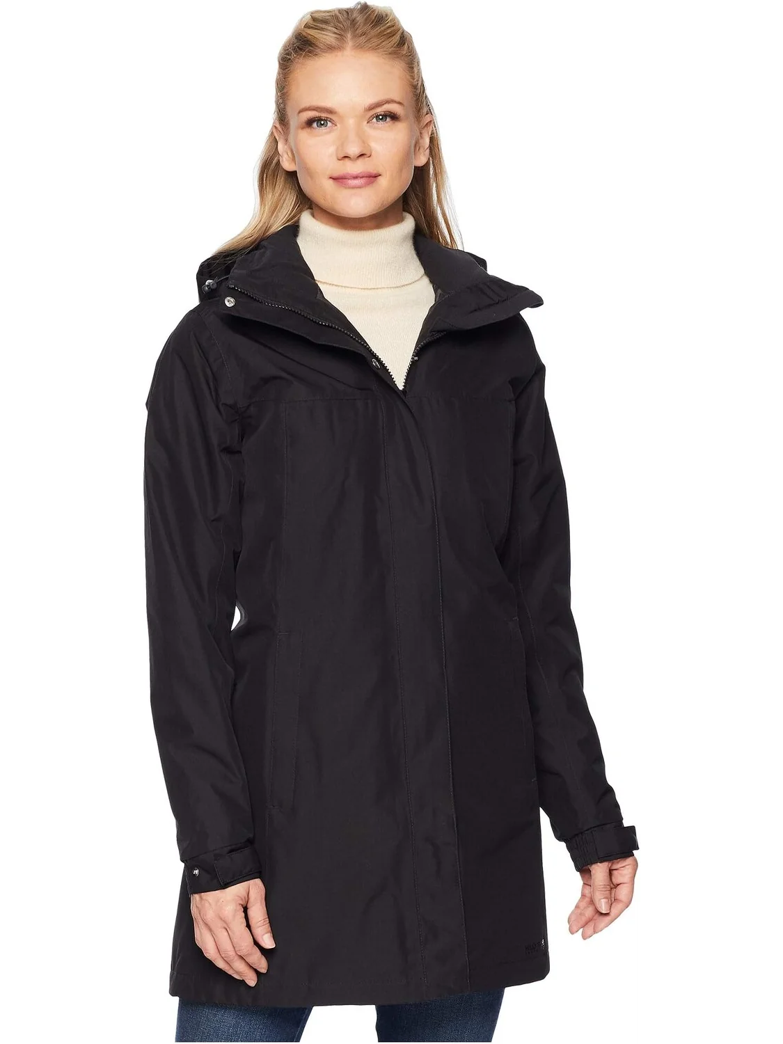 Утепленное пальто Aden Helly Hansen — изображение 1 из 6, черный