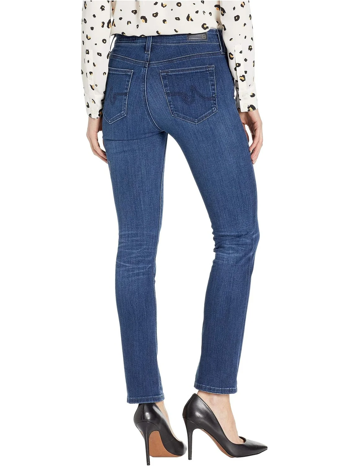 Джинсы Mari in 5 Years Blue Essence AG Jeans — изображение 3 из 4, синий