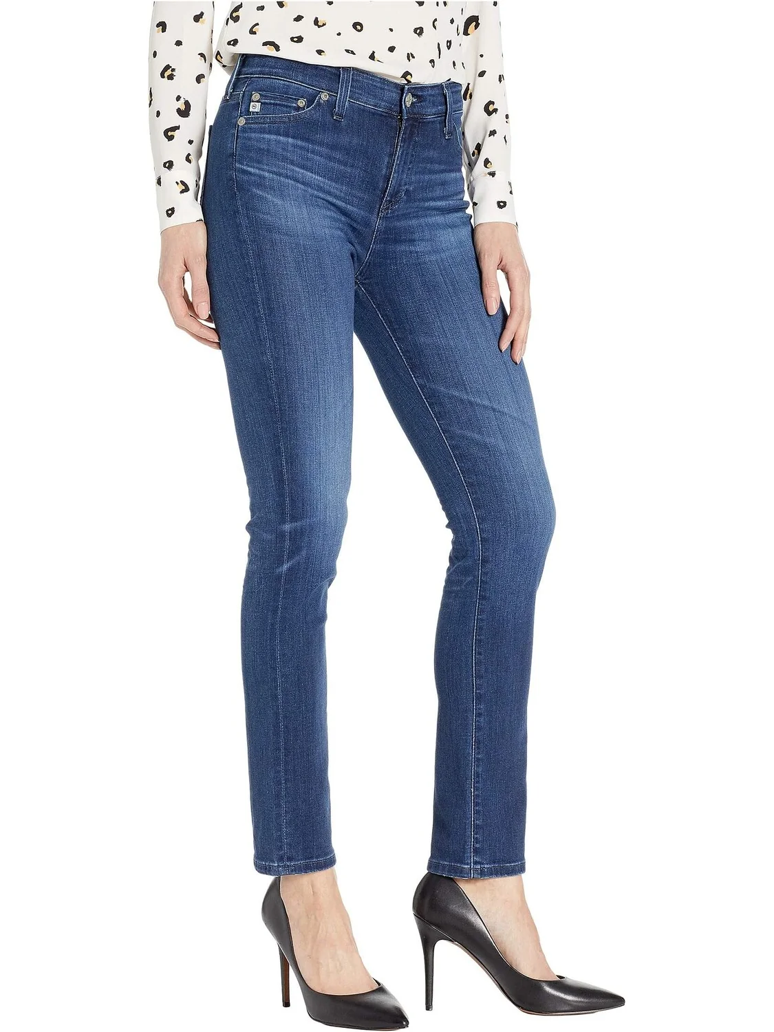 Джинсы Mari in 5 Years Blue Essence AG Jeans — изображение 4 из 4, синий