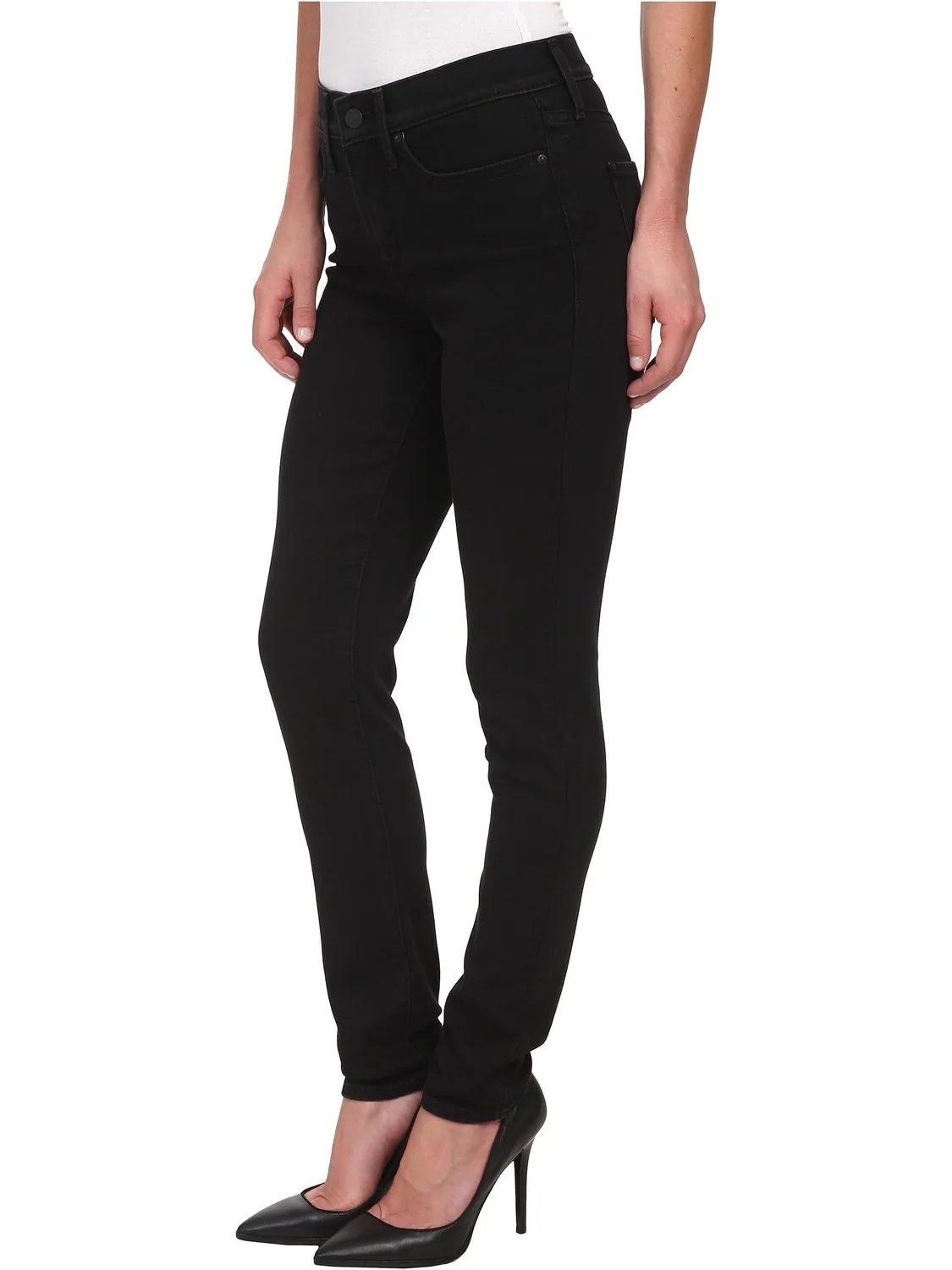 Джинсы Levi's Womens 311 Shaping Skinny — изображение 2 из 4, черный