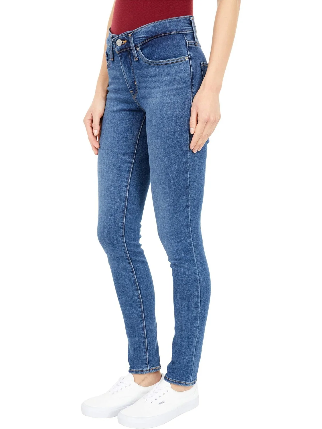Джинсы Levi's Womens 311 Shaping Skinny — изображение 2 из 4, синий