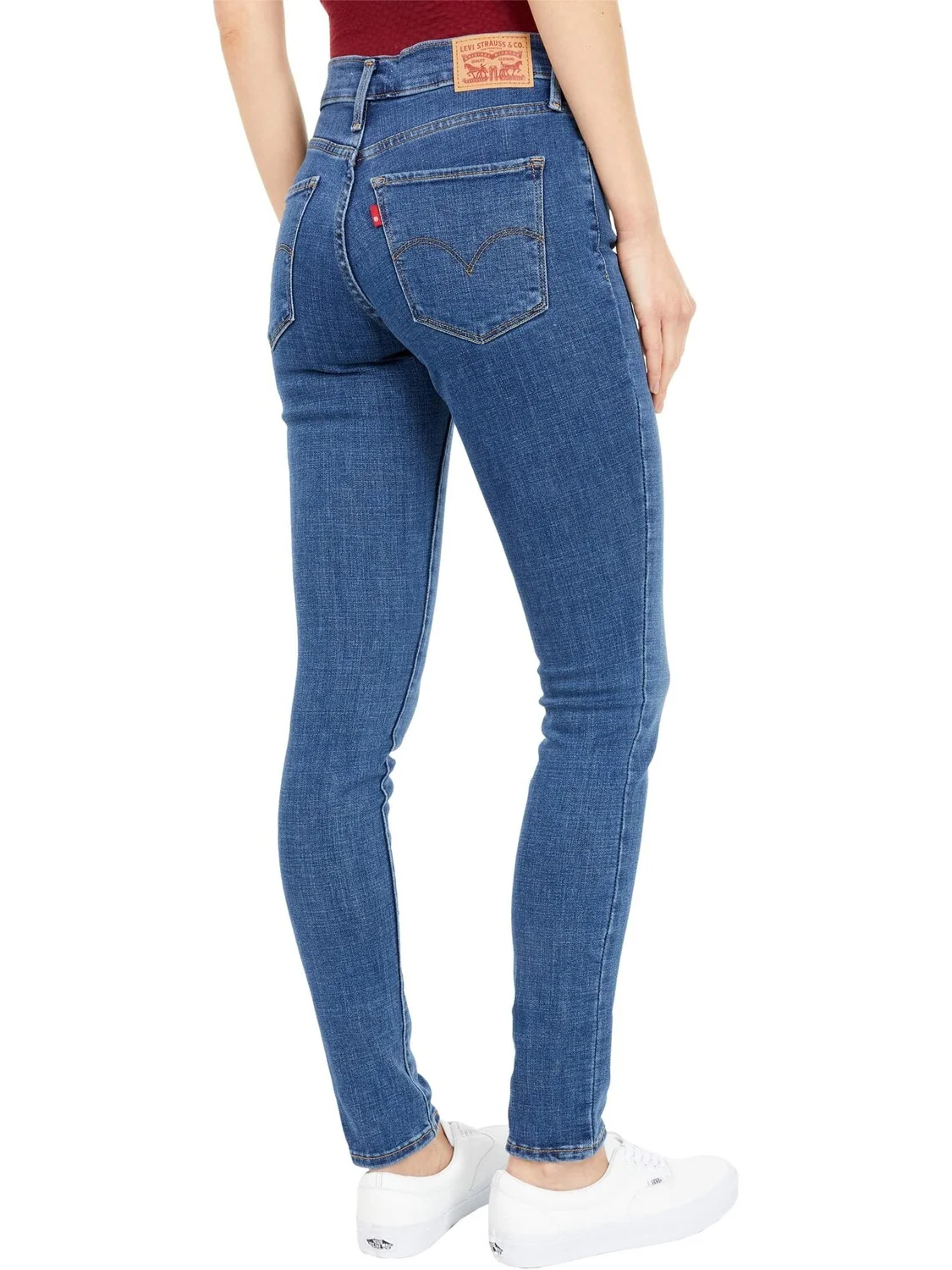 Джинсы Levi's Womens 311 Shaping Skinny — изображение 3 из 4, синий