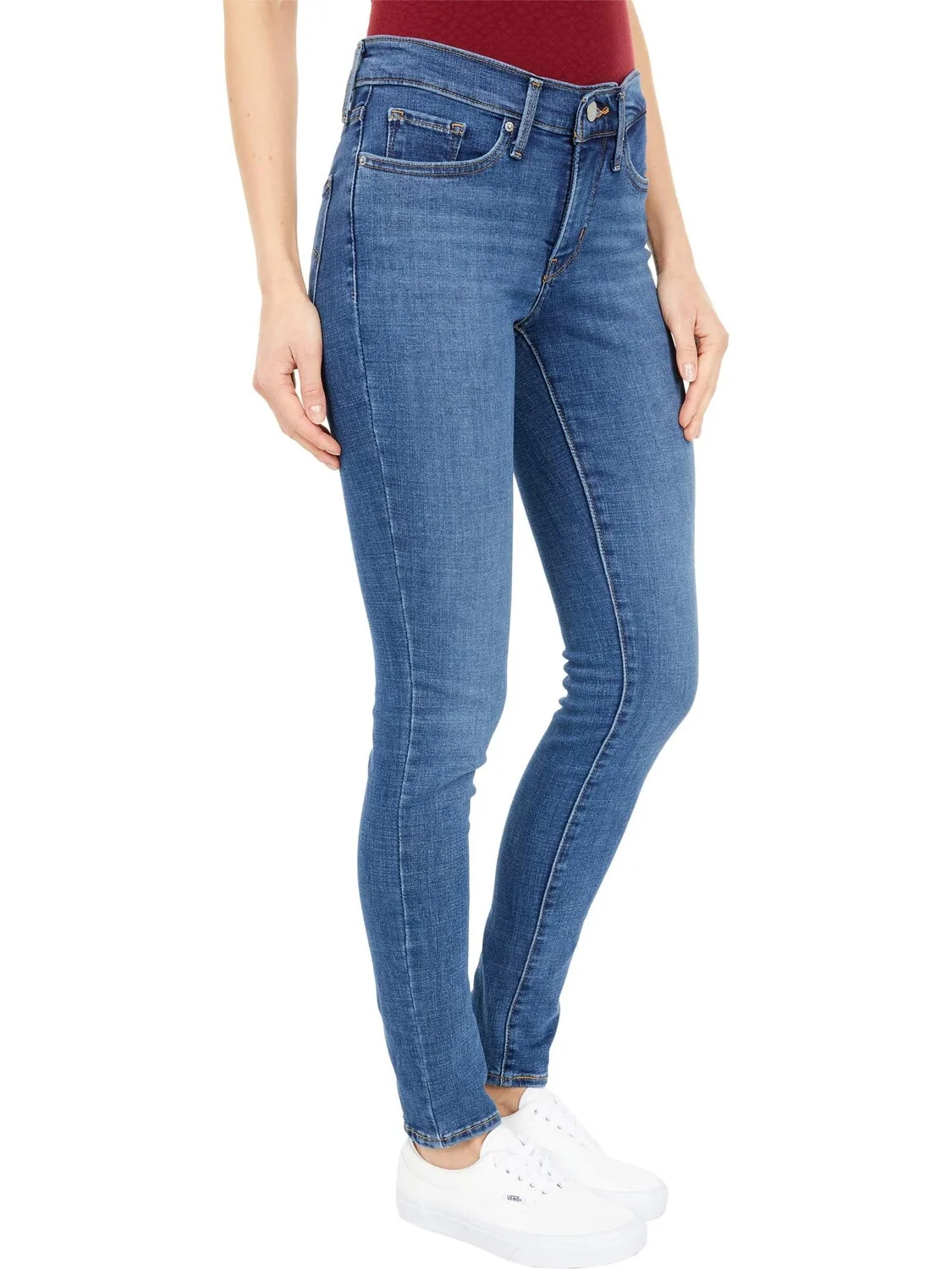 Джинсы Levi's Womens 311 Shaping Skinny — изображение 4 из 4, синий