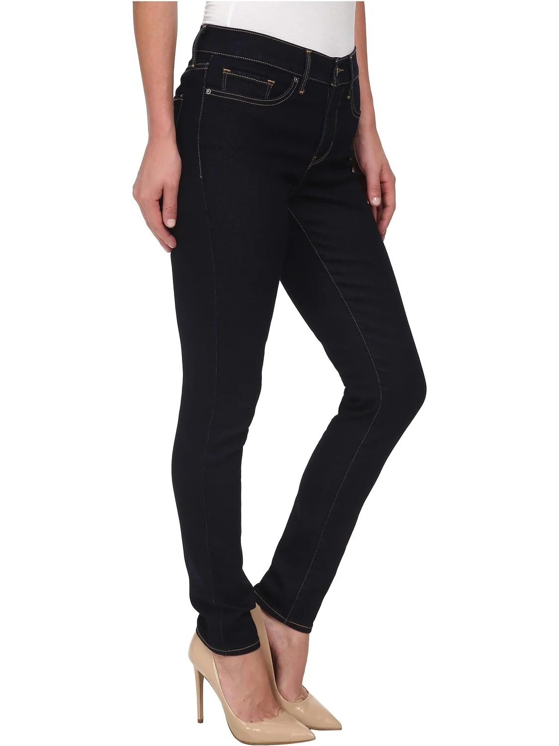 Джинсы Levi's Womens 311 Shaping Skinny — изображение 4 из 4, голубой