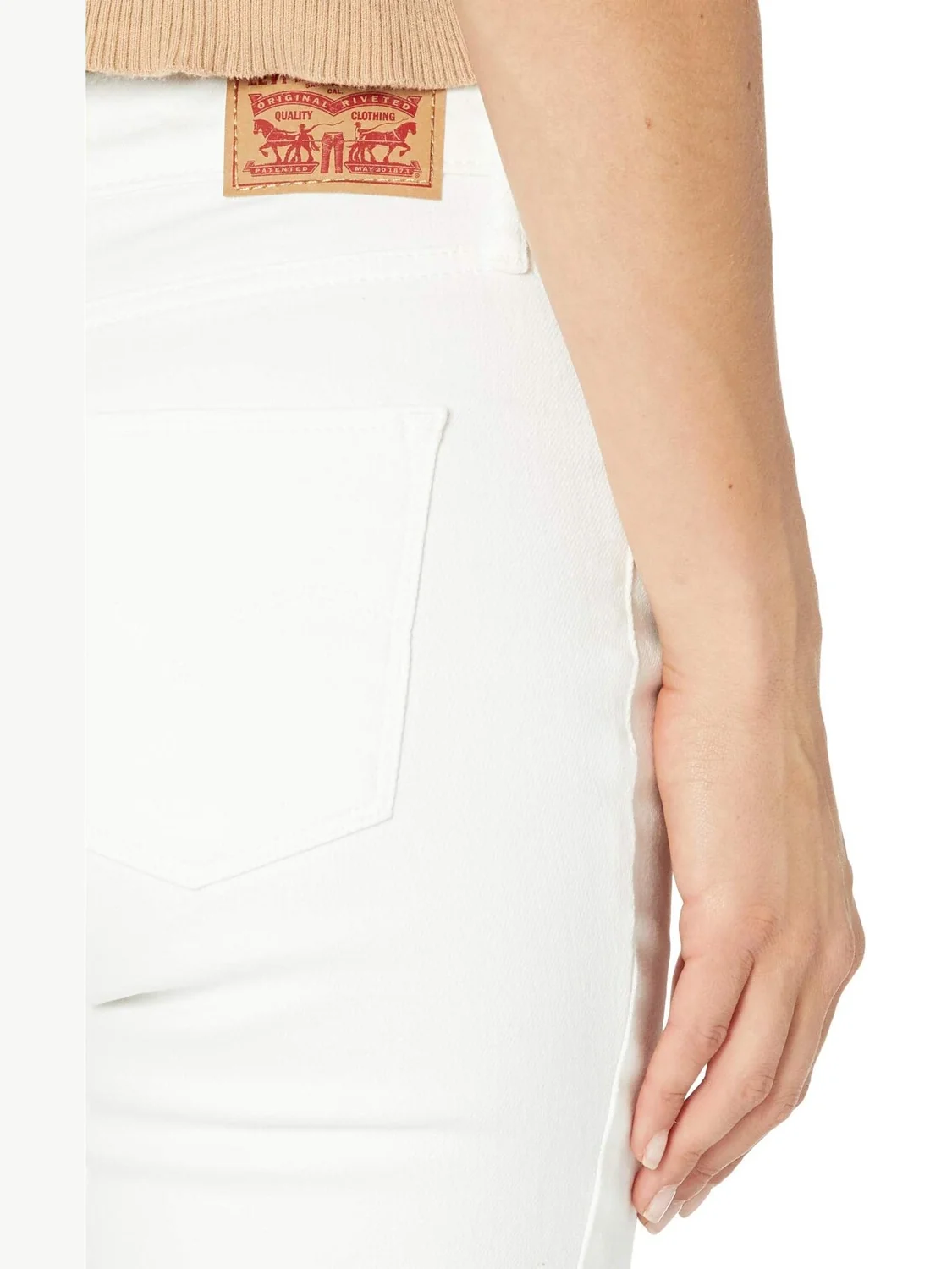 Джинсы Levi's Womens 311 Shaping Skinny — изображение 4 из 4, белый