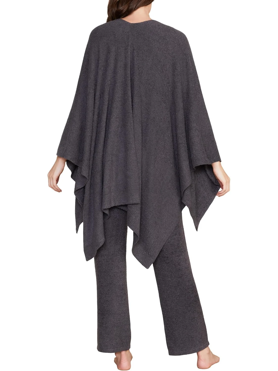 Кимоно CozyChic Lite Heathered Weekend Wrap Barefoot Dreams — изображение 2 из 2, угольный