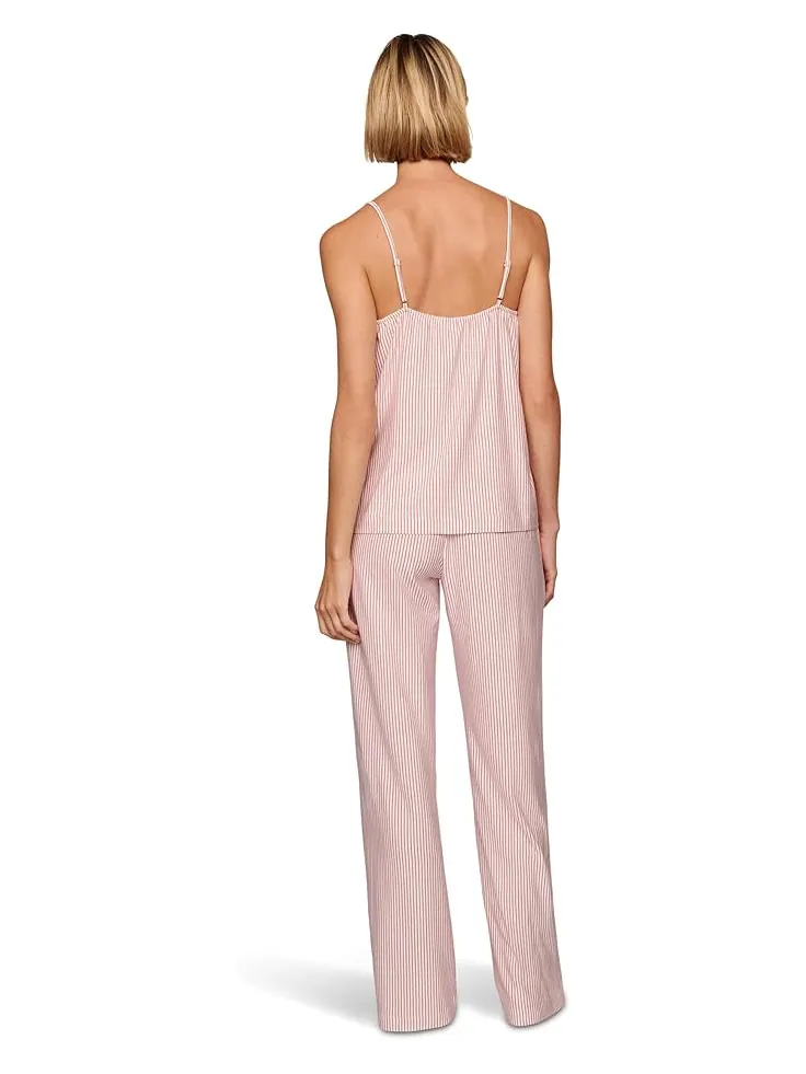 Женский комплект пижамы Eberjey The Tencel Modal Cami & Pants — изображение 2 из 3, красный