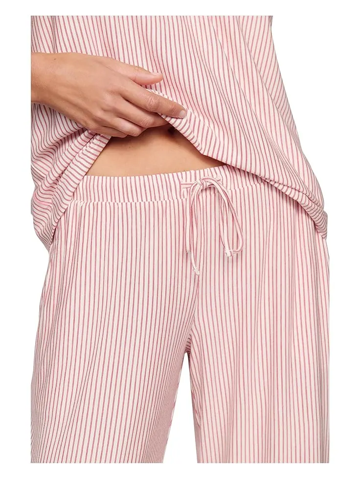 Женский комплект пижамы Eberjey The Tencel Modal Cami & Pants — изображение 3 из 3, красный