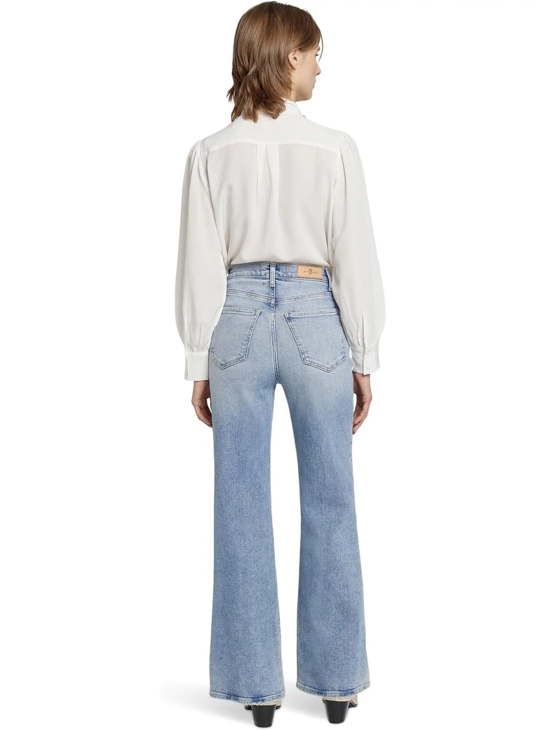 Джинсы Ultra High Rise Jo in Must 7 For All Mankind, цвет Must — изображение 2 из 2