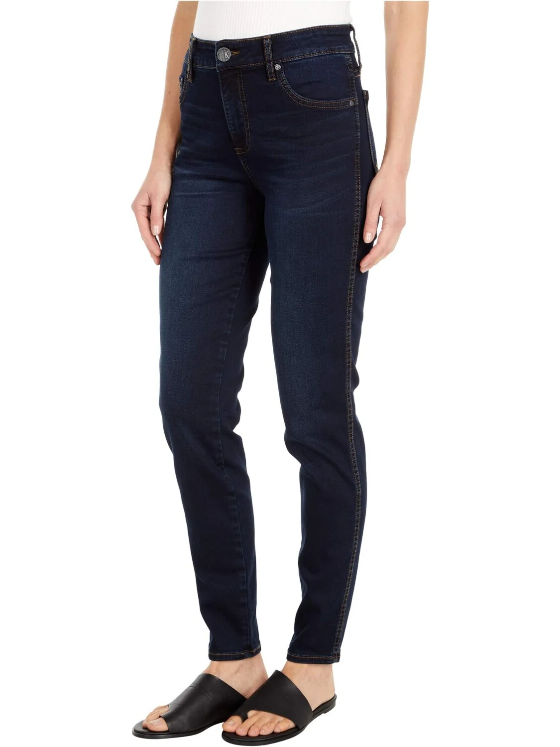 Джинсы Diana Skinny Jeans KUT from the Kloth, цвет Initiative Wash — изображение 2 из 4