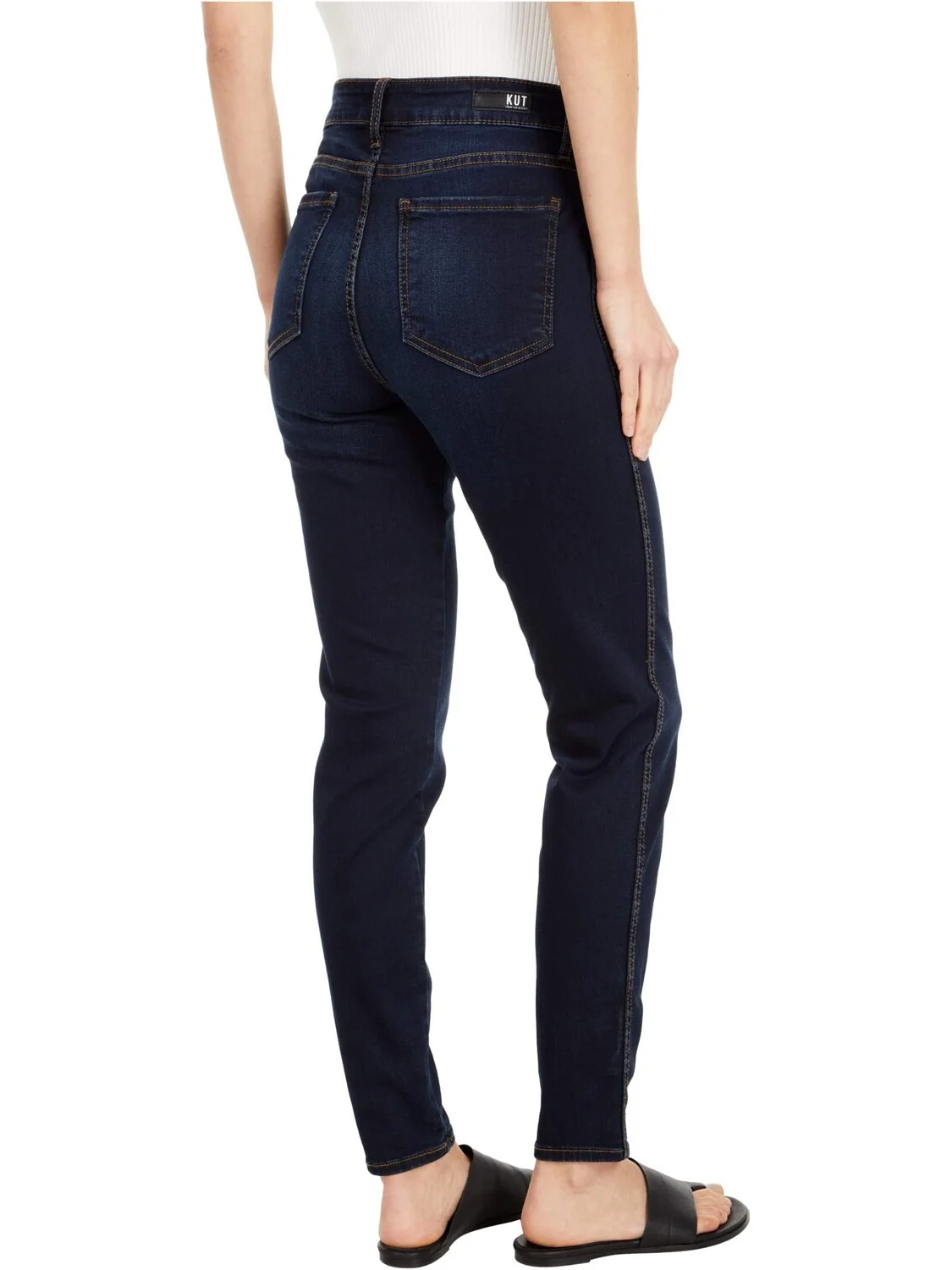 Джинсы Diana Skinny Jeans KUT from the Kloth, цвет Initiative Wash — изображение 3 из 4
