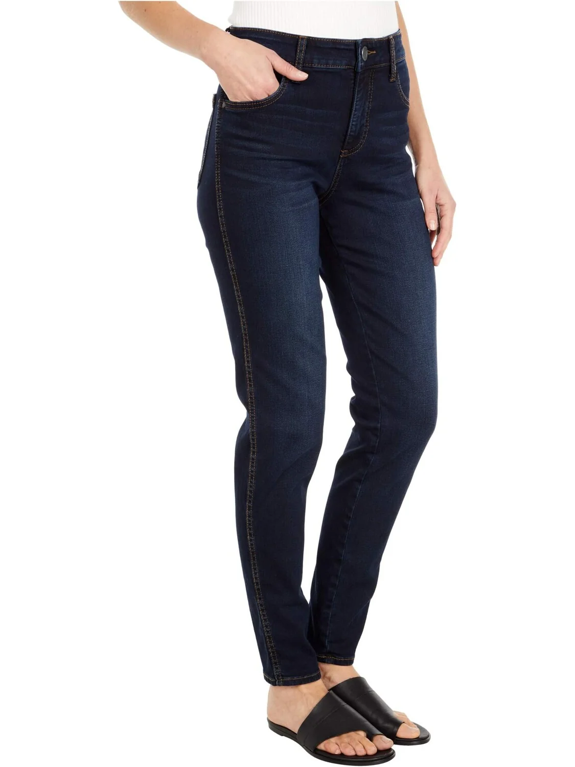 Джинсы Diana Skinny Jeans KUT from the Kloth, цвет Initiative Wash — изображение 4 из 4