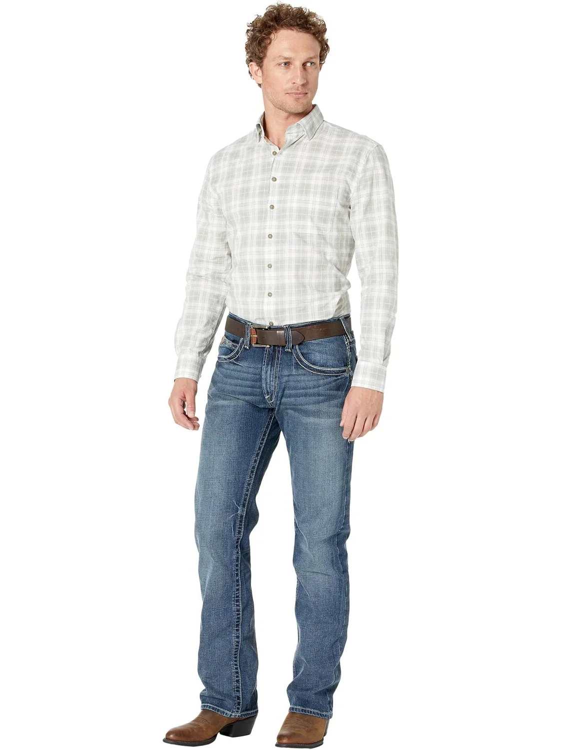 Джинсы M5 Slim Bootcut Jeans in Lennox Ariat, цвет Lennox — изображение 4 из 4