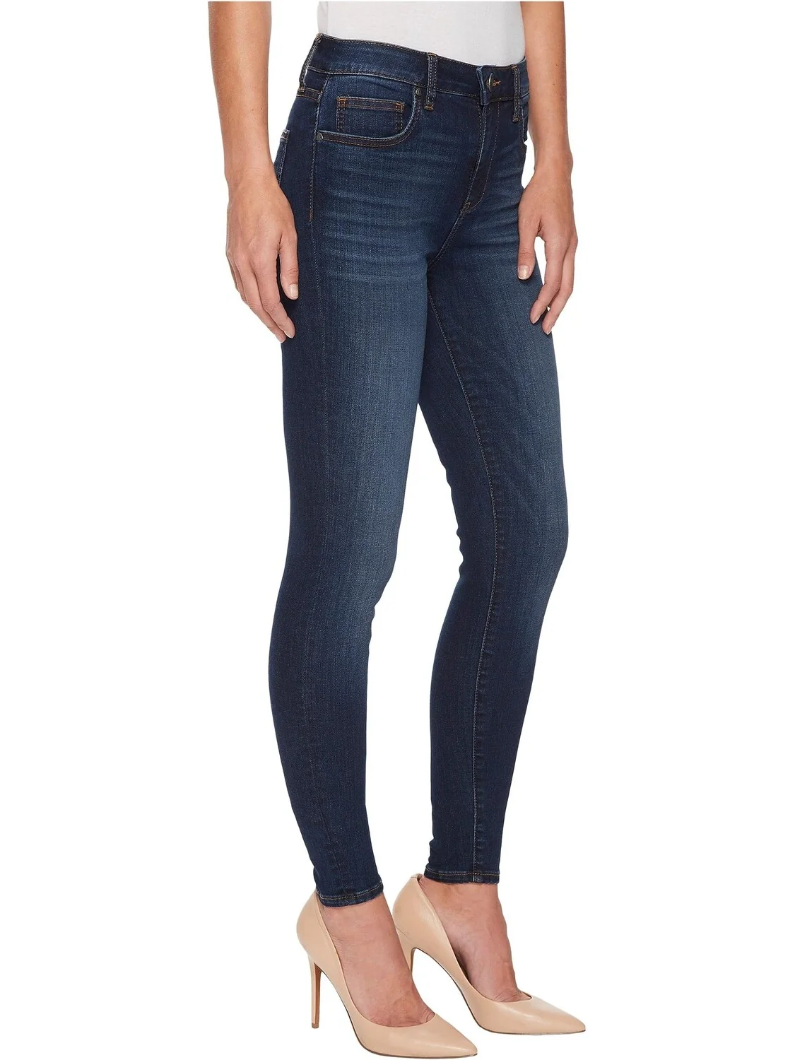 Джинсы Mia High-Rise Ankle Skinny Jeans KUT from the Kloth — изображение 4 из 4, камень