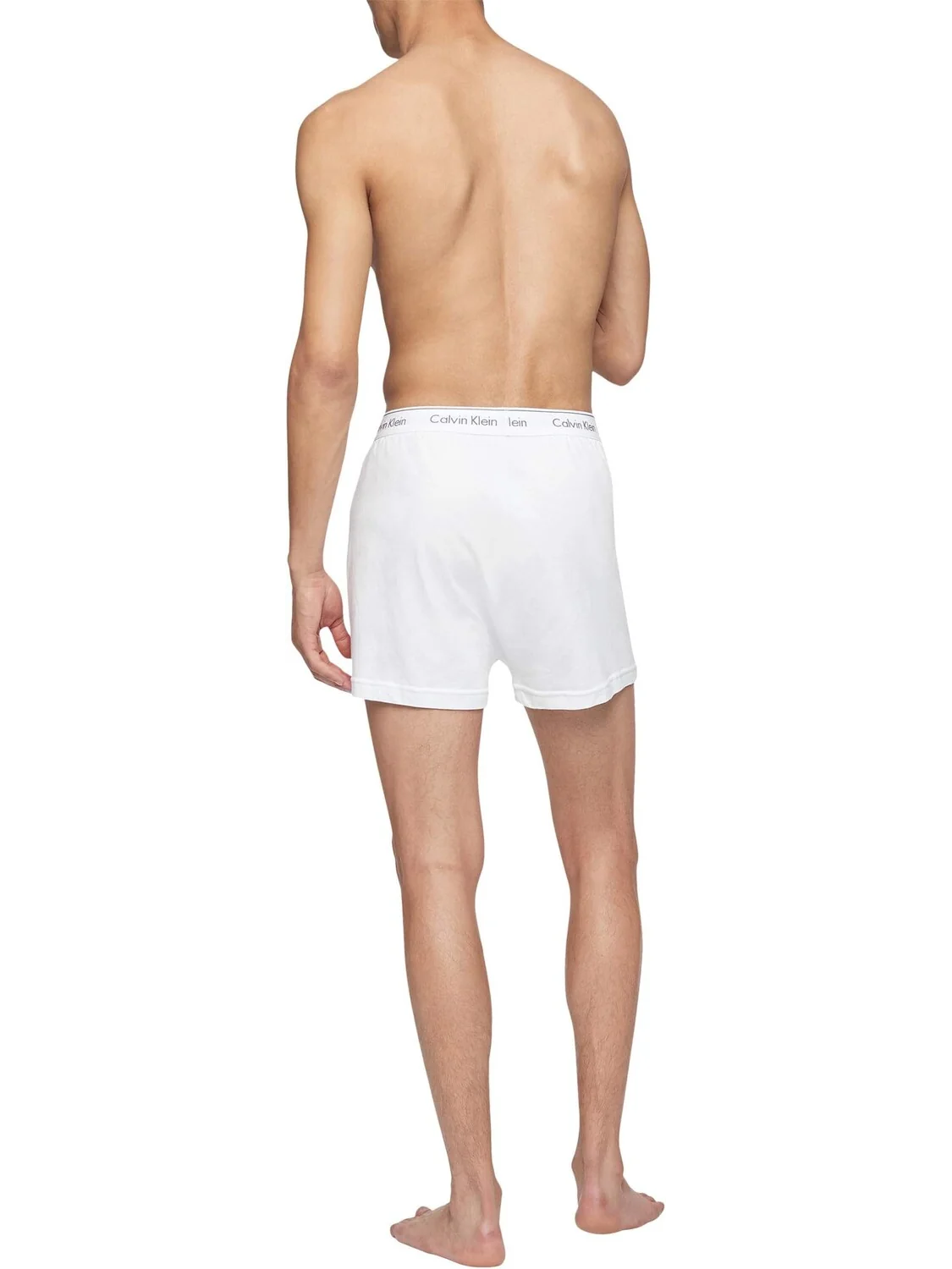 Набор трикотажных боксеров Cotton Classics в нескольких упаковках Calvin Klein Underwear — изображение 3 из 3, белый