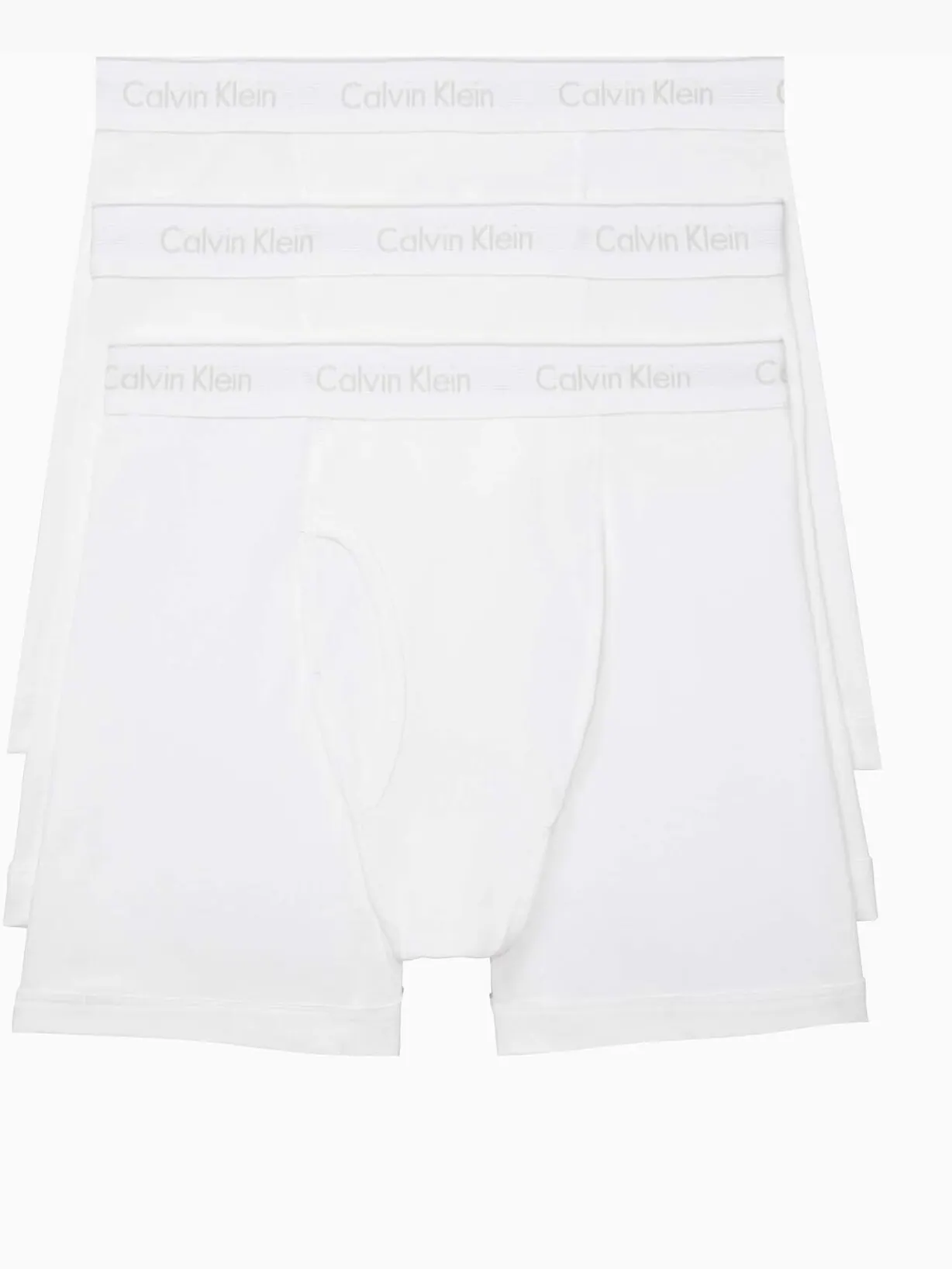 Комплект трусов Calvin Klein Cotton Classics, 3 предмета — изображение 1 из 2, белый