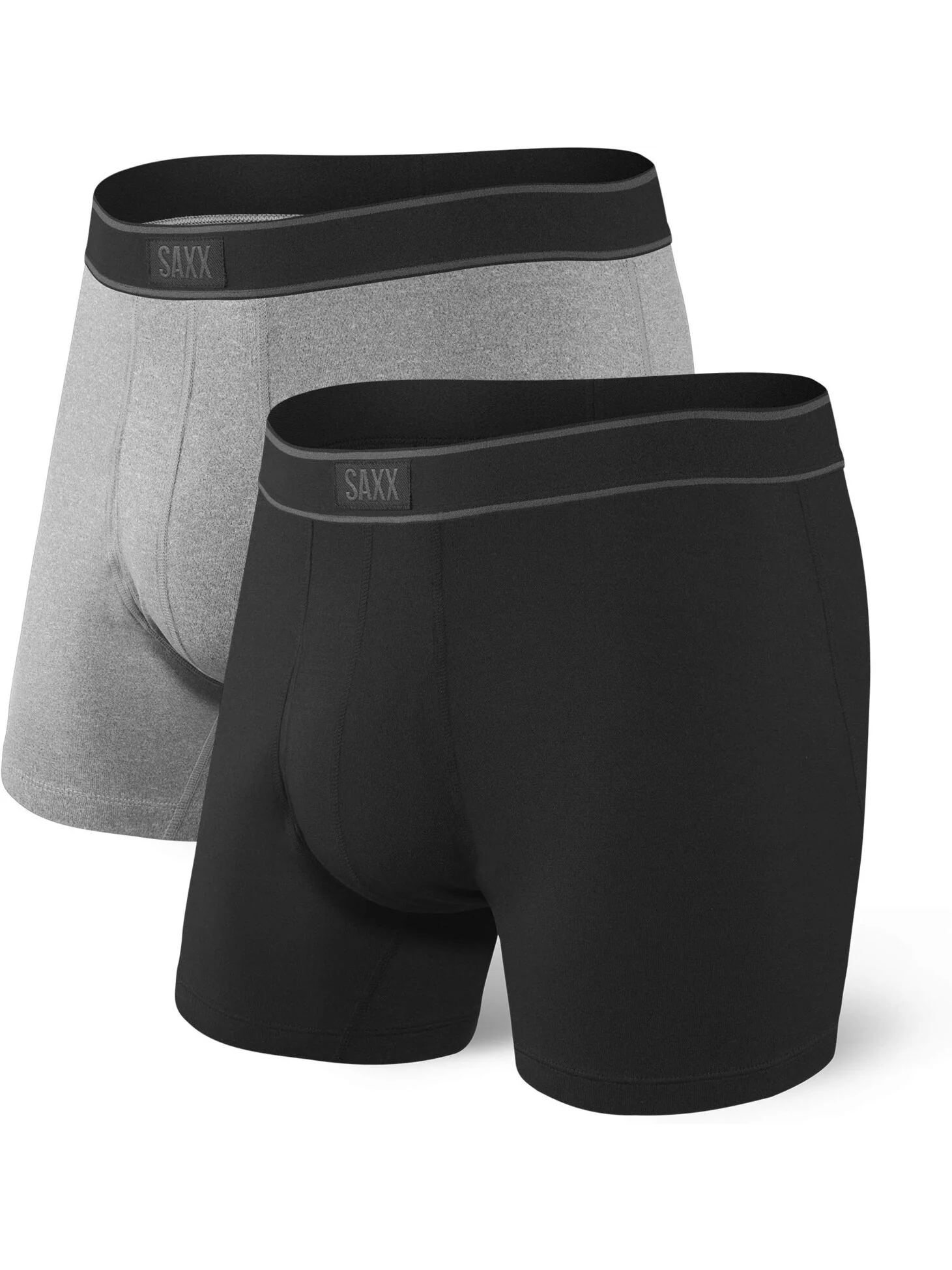 Комплект трусов-боксеров Daytripper, 2 шт. SAXX UNDERWEAR — серый