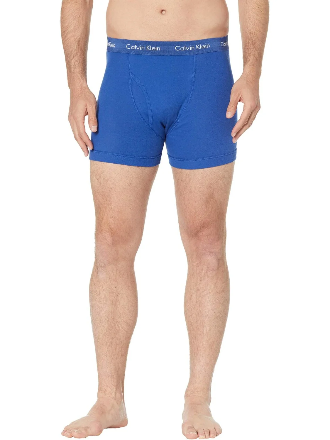 Комплект из 5 трусов-боксеров Cotton Classics Calvin Klein Underwear — изображение 2 из 7, синий/темный/синий