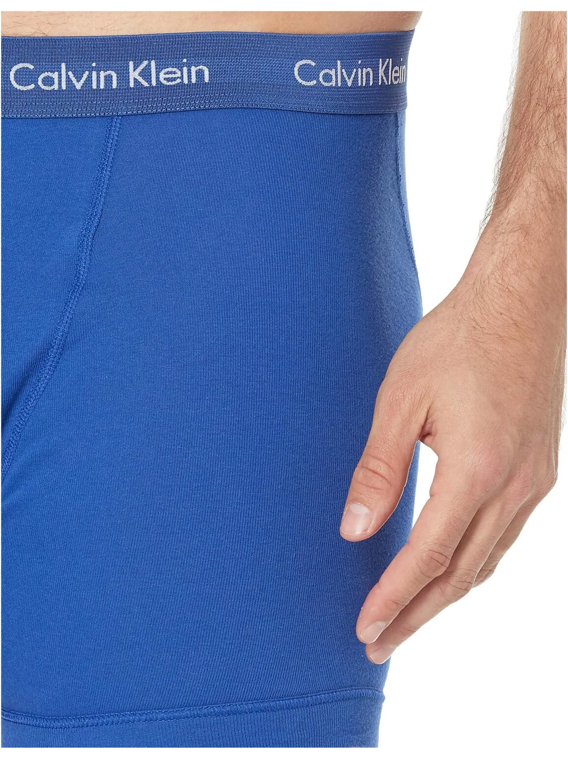 Комплект из 5 трусов-боксеров Cotton Classics Calvin Klein Underwear — изображение 4 из 7, синий/темный/синий