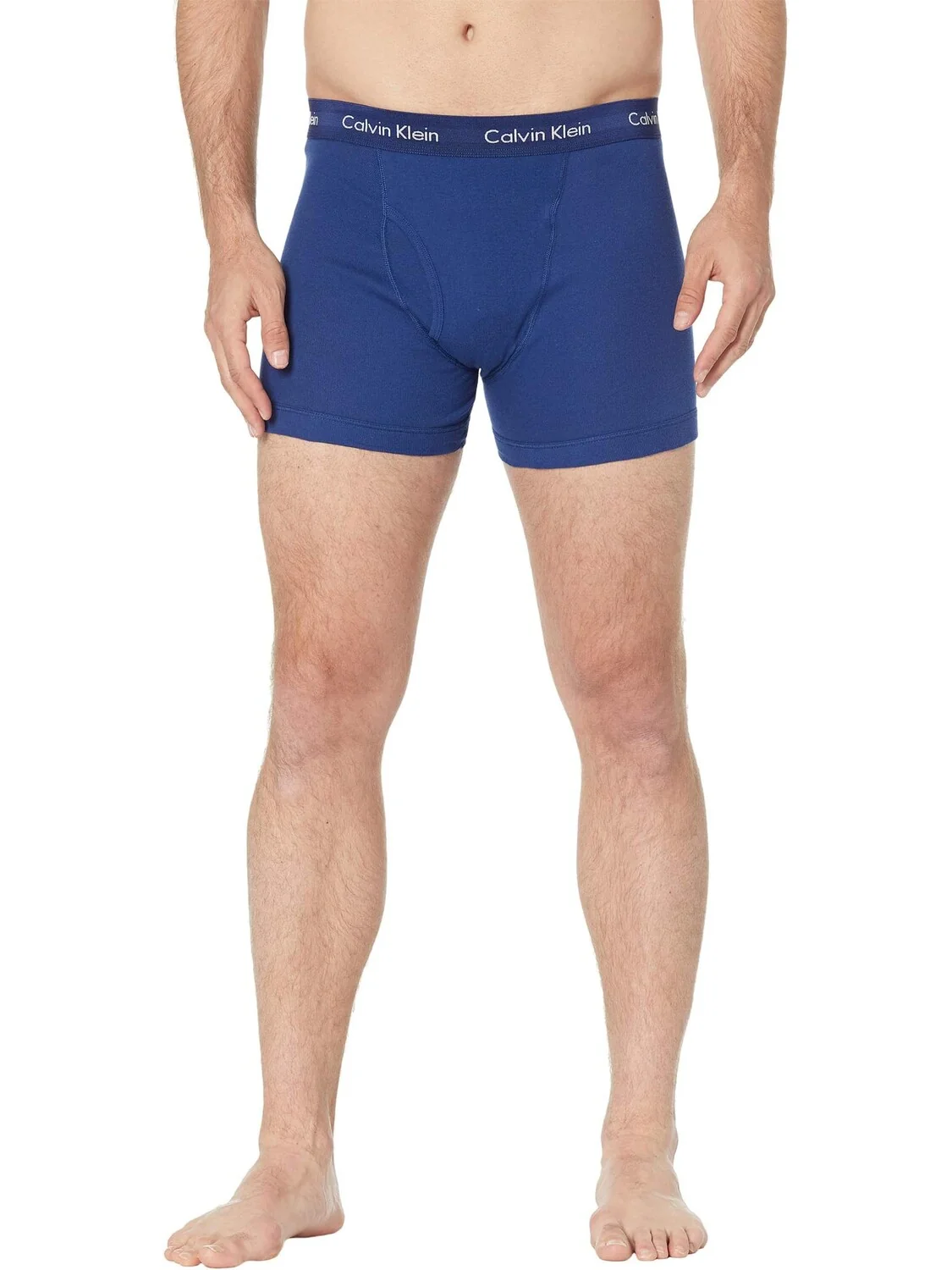 Комплект из 5 трусов-боксеров Cotton Classics Calvin Klein Underwear — изображение 5 из 7, синий/темный/синий