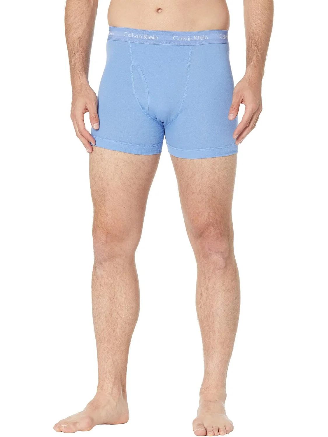 Комплект из 5 трусов-боксеров Cotton Classics Calvin Klein Underwear — изображение 7 из 7, синий/темный/синий