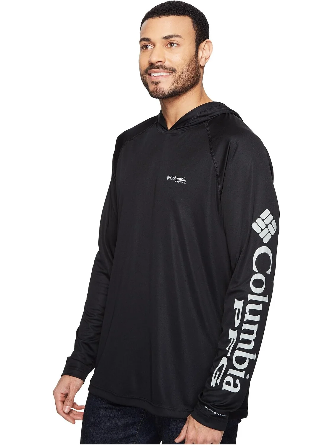 Толстовка Terminal Tackle Columbia — изображение 2 из 4, черный/серый