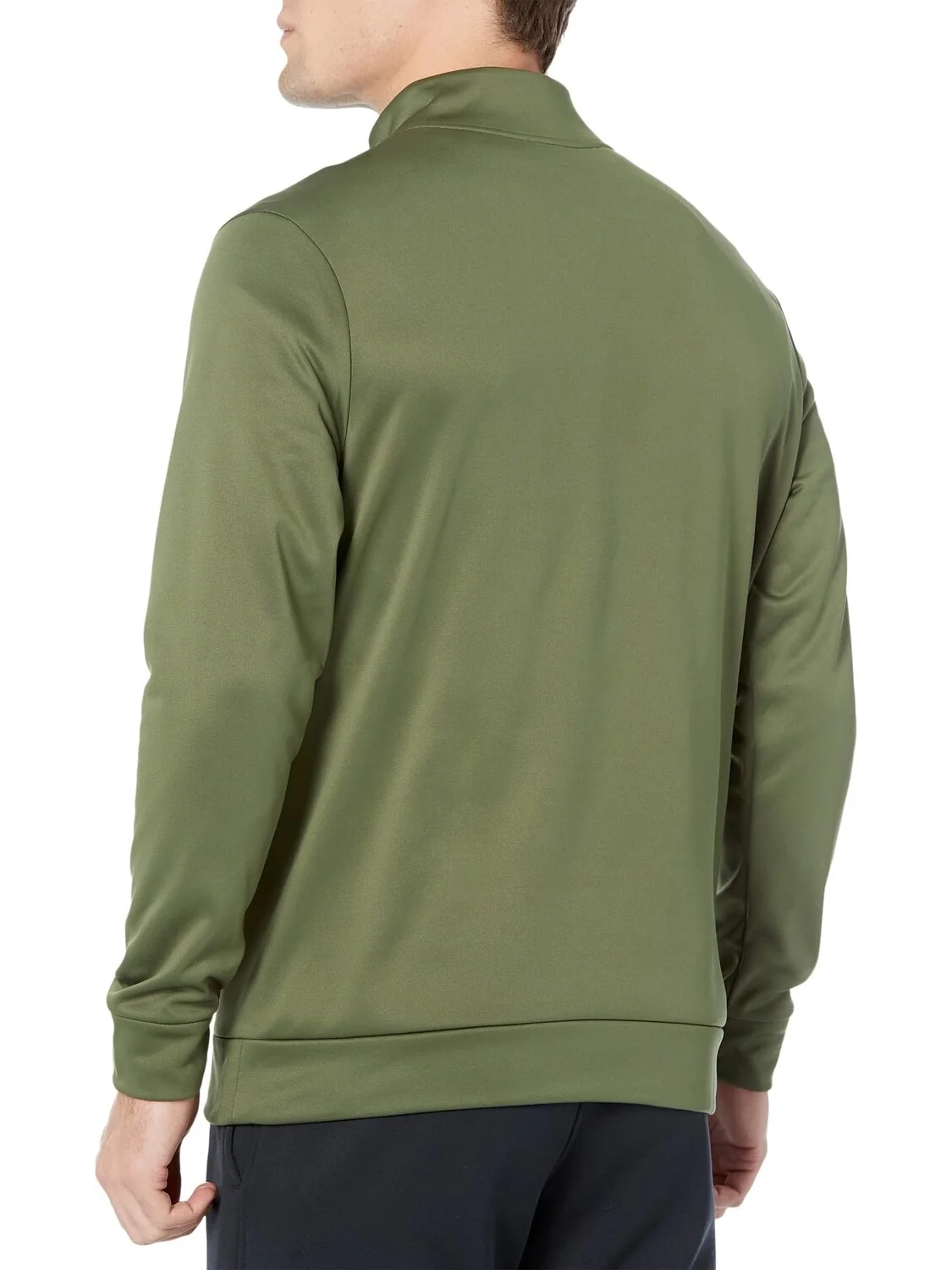 Толстовка Armour Fleece 1/4 Zip Under Armour — изображение 2 из 2, зеленый/черный