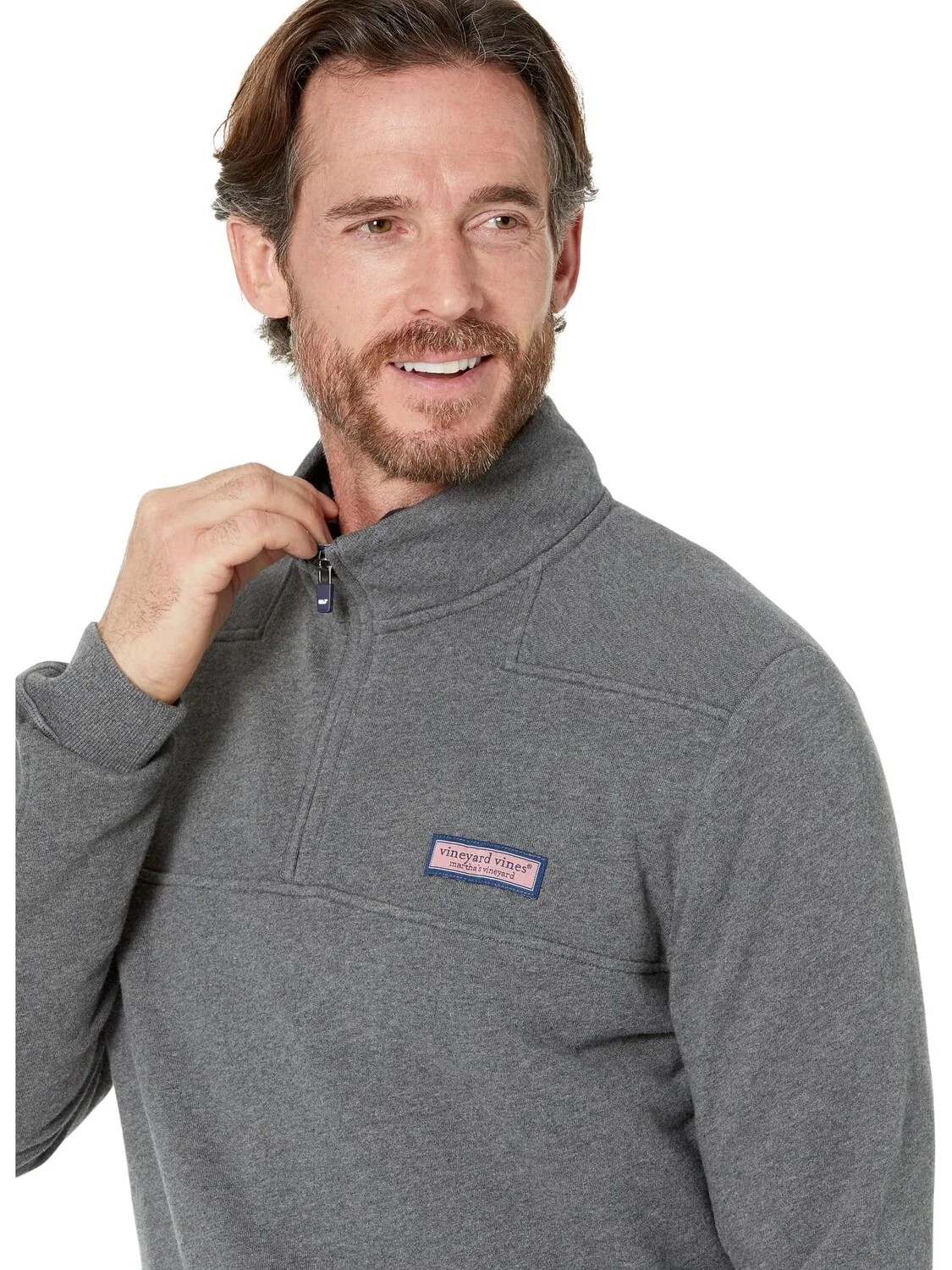 Толстовка Classic Shep Shirt Vineyard Vines — изображение 3 из 4, темно-серый