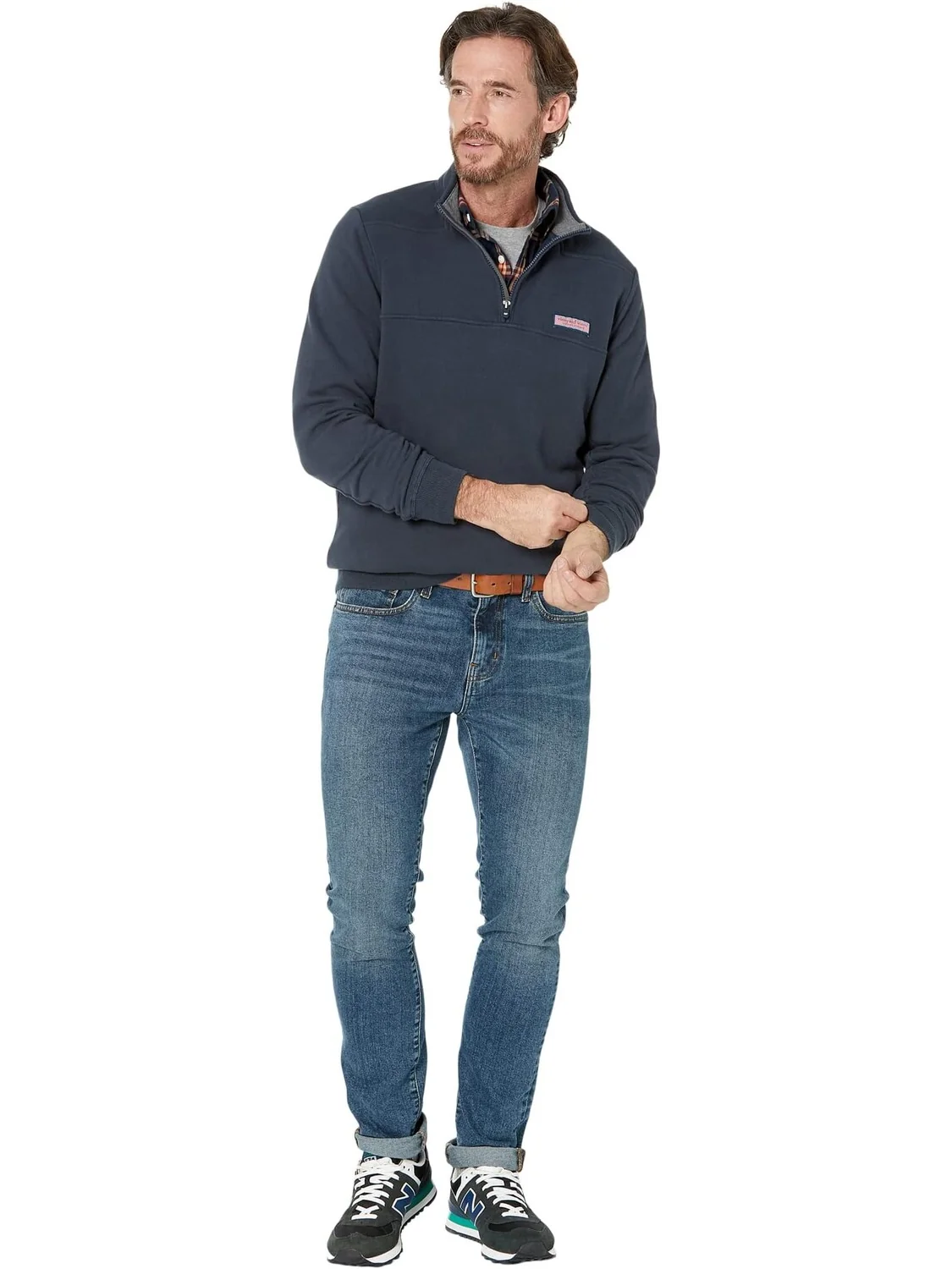 Толстовка Classic Shep Shirt Vineyard Vines — изображение 4 из 4, темно-синий
