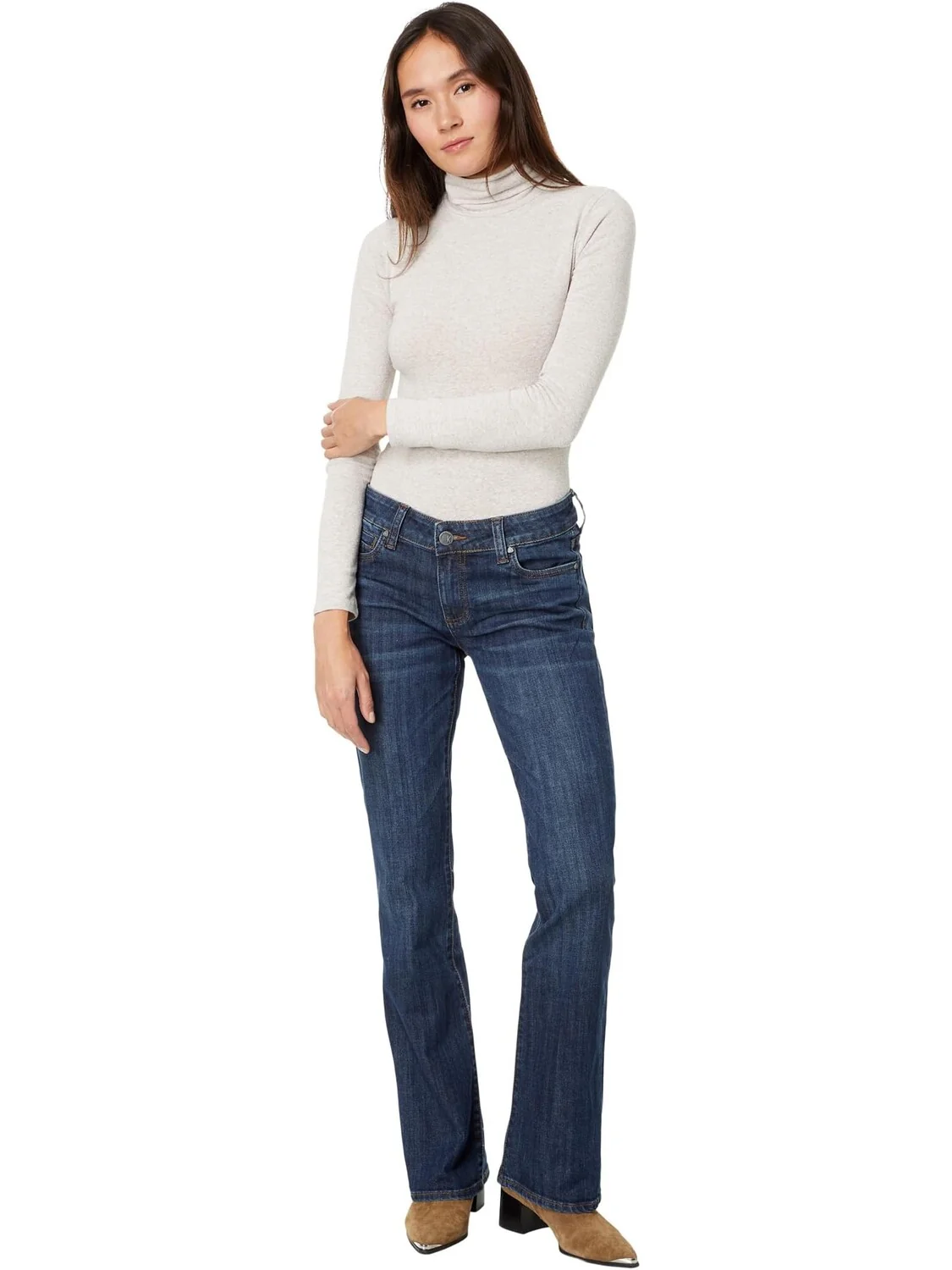 Джинсы Natalie High Rise Bootcut Jeans KUT from the Kloth, цвет Exceptional — изображение 4 из 4