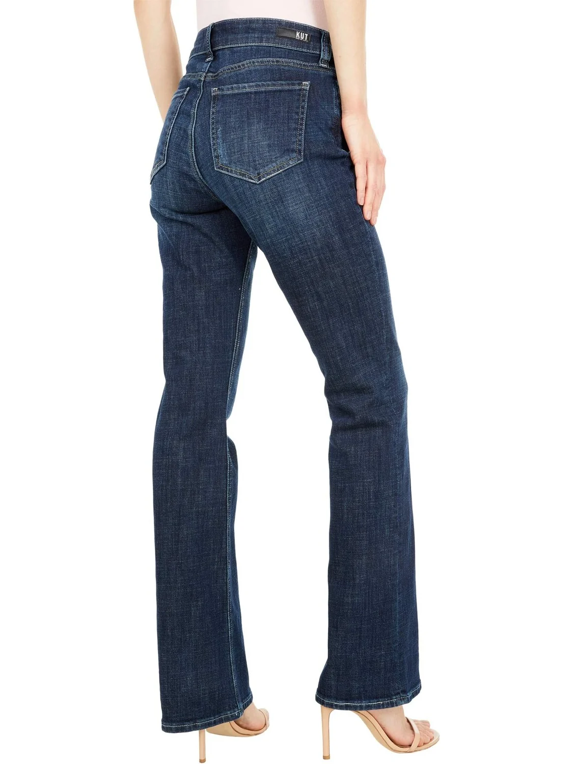 Джинсы Natalie High Rise Bootcut Jeans KUT from the Kloth, цвет Monitored — изображение 3 из 4