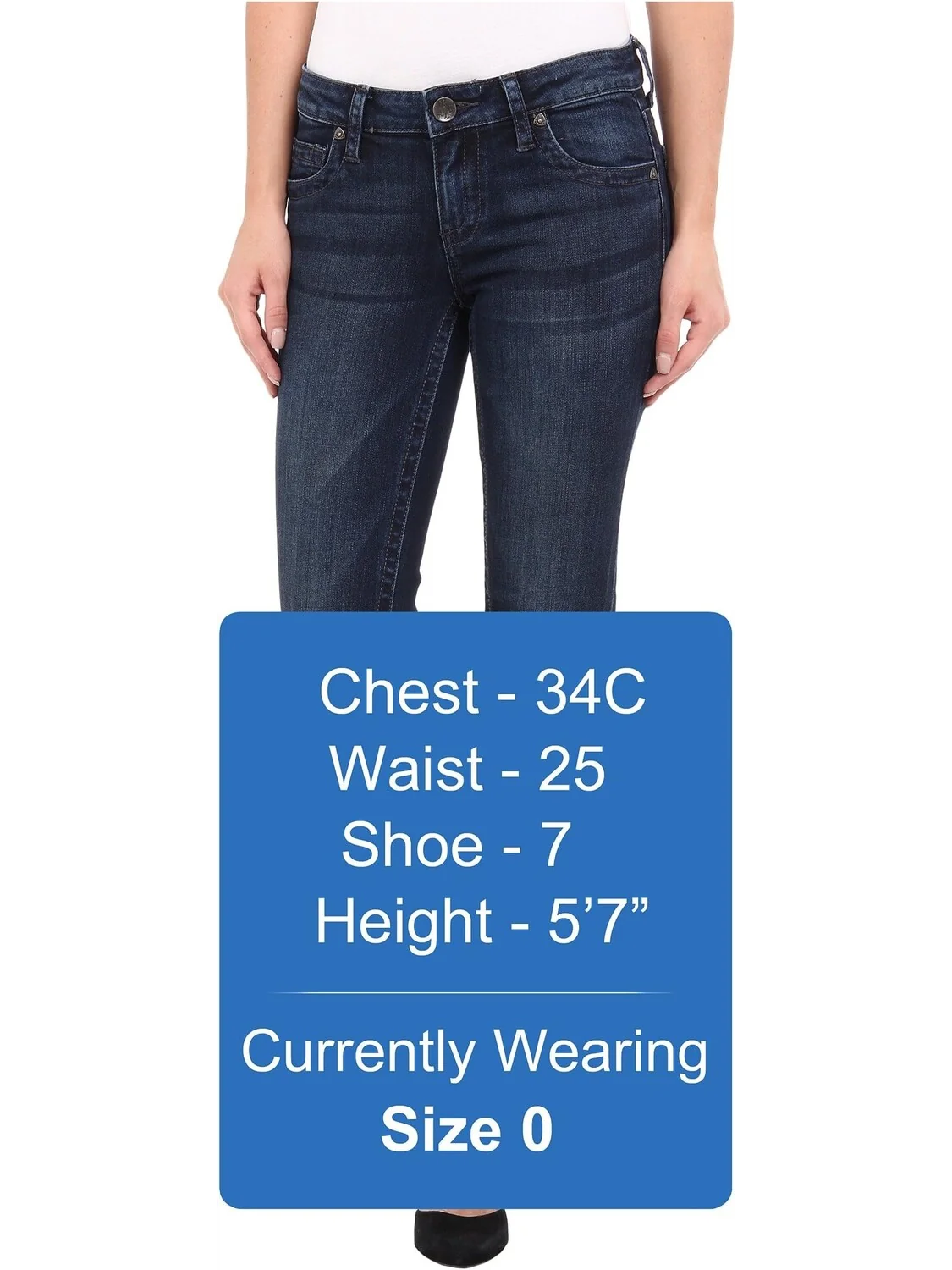 Джинсы Stevie Straight Leg Jeans KUT from the Kloth, цвет Breezy — изображение 5 из 5