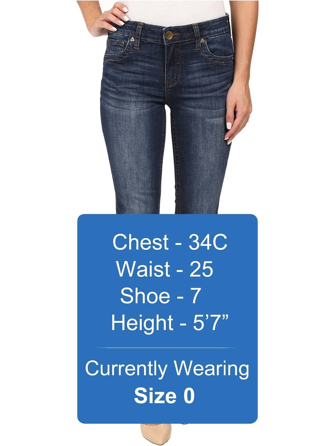 Джинсы Stevie Straight Leg Jeans KUT from the Kloth — изображение 5 из 5, серый