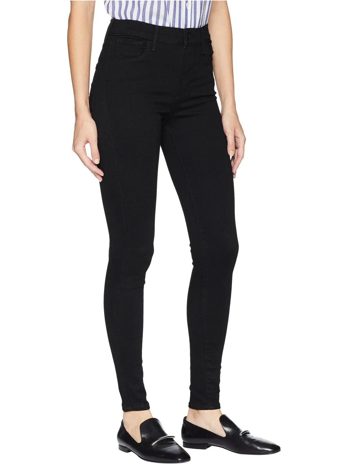 Джинсы Levi's Womens 720 High-Rise Super Skinny — изображение 4 из 4, черный