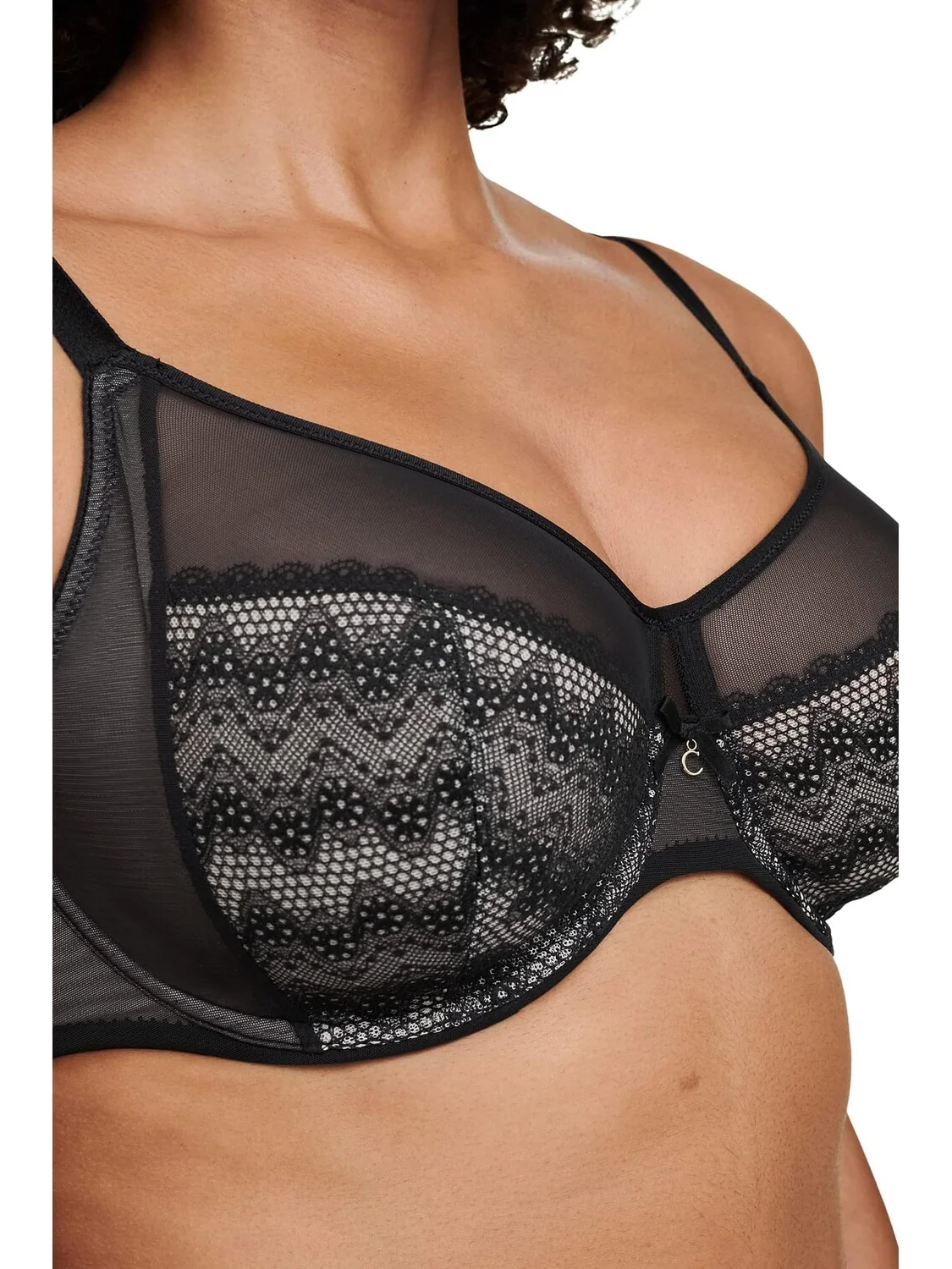 Бюстгальтер на косточках Revele Moi Perfect Fit Chantelle — изображение 4 из 4, черный