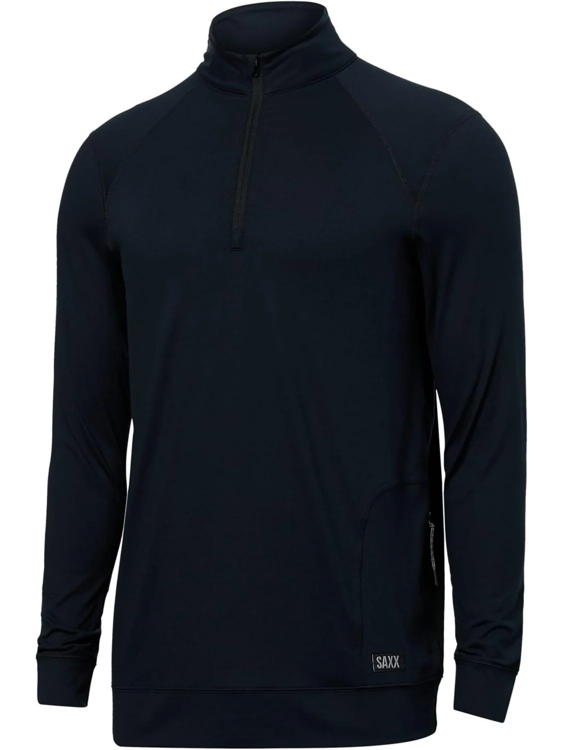Толстовка Peakdaze 1/2 Zip SAXX UNDERWEAR — изображение 1 из 2, черный