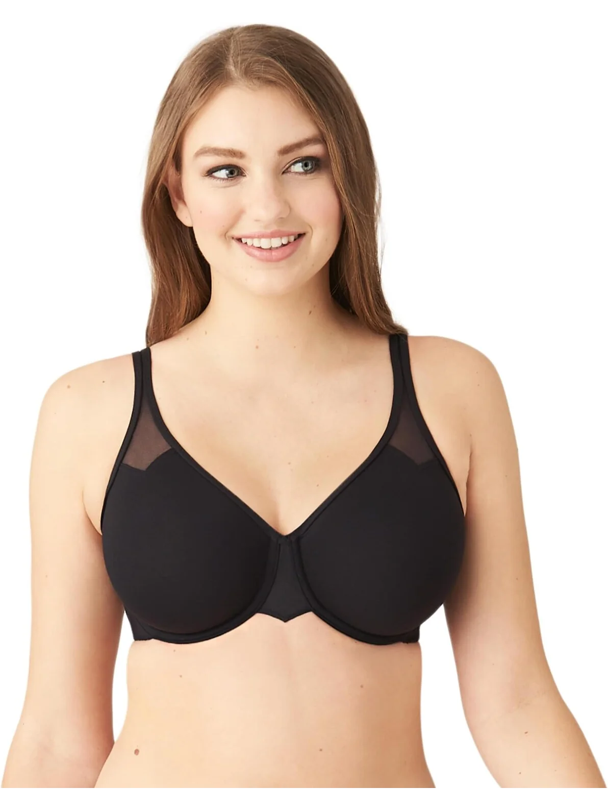 Body by Wacoal Бюстгальтер на косточках с Т-образной спинкой 65124 — изображение 1 из 4, черный