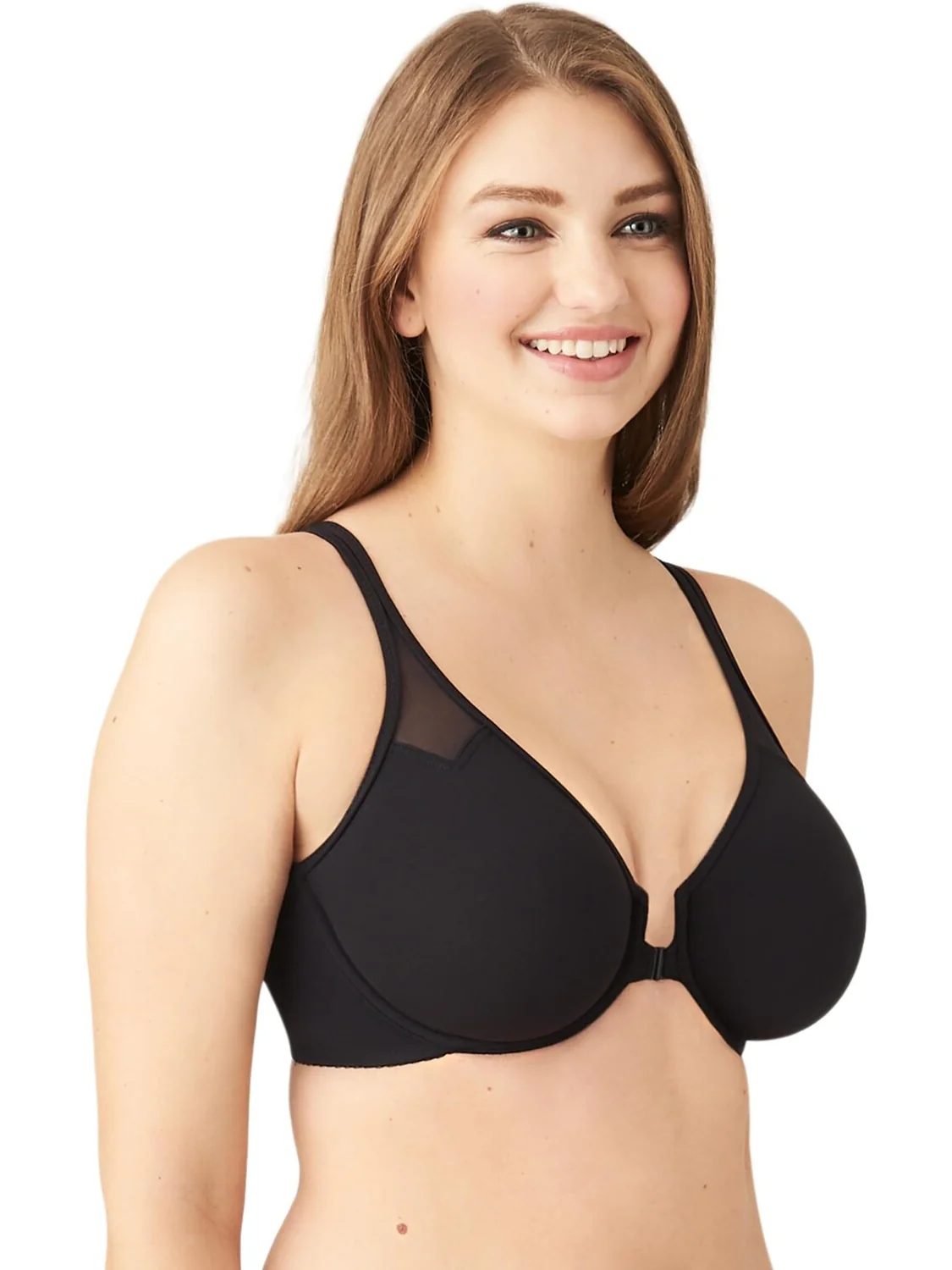 Body by Wacoal Бюстгальтер на косточках с Т-образной спинкой 65124 — изображение 2 из 4, черный