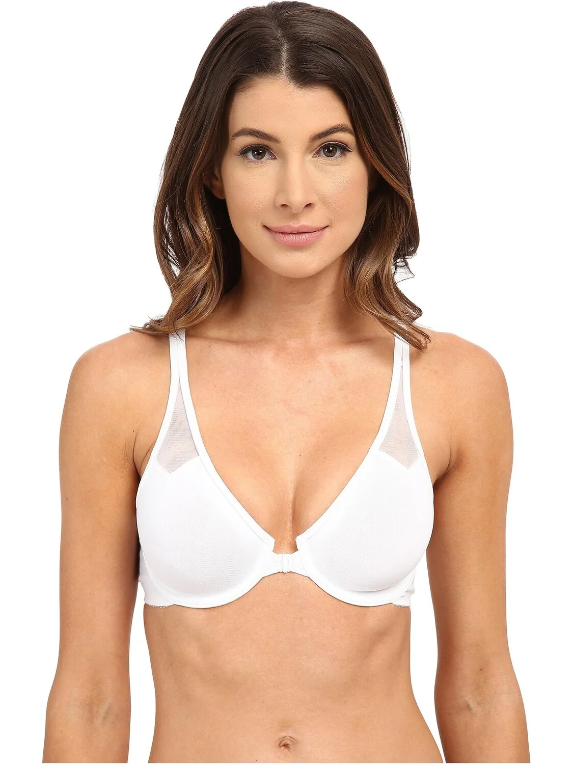 Body by Wacoal Бюстгальтер на косточках с Т-образной спинкой 65124 — изображение 1 из 5, белый