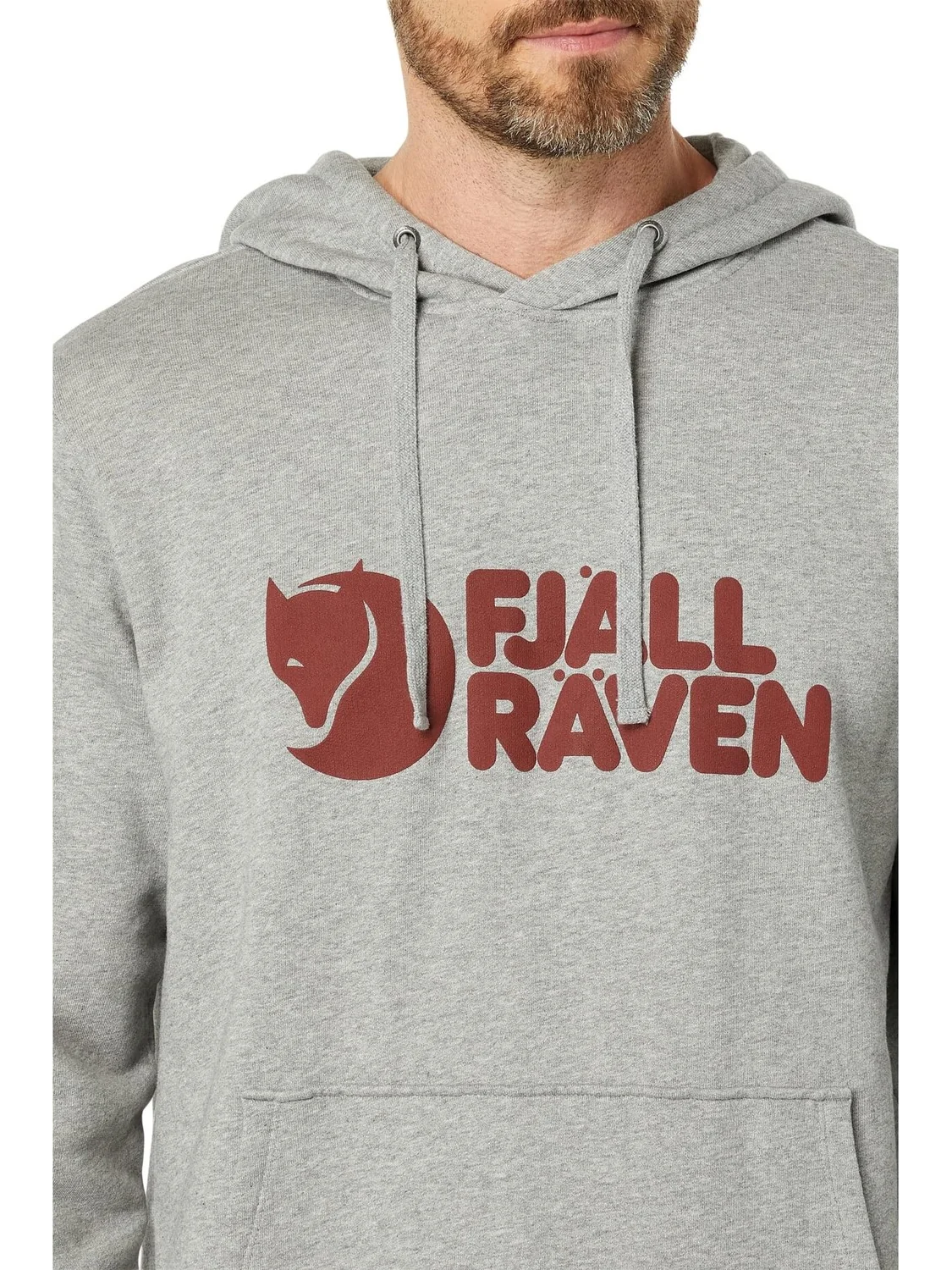 Толстовка с логотипом Fjallraven Fjällräven — изображение 3 из 4, серый