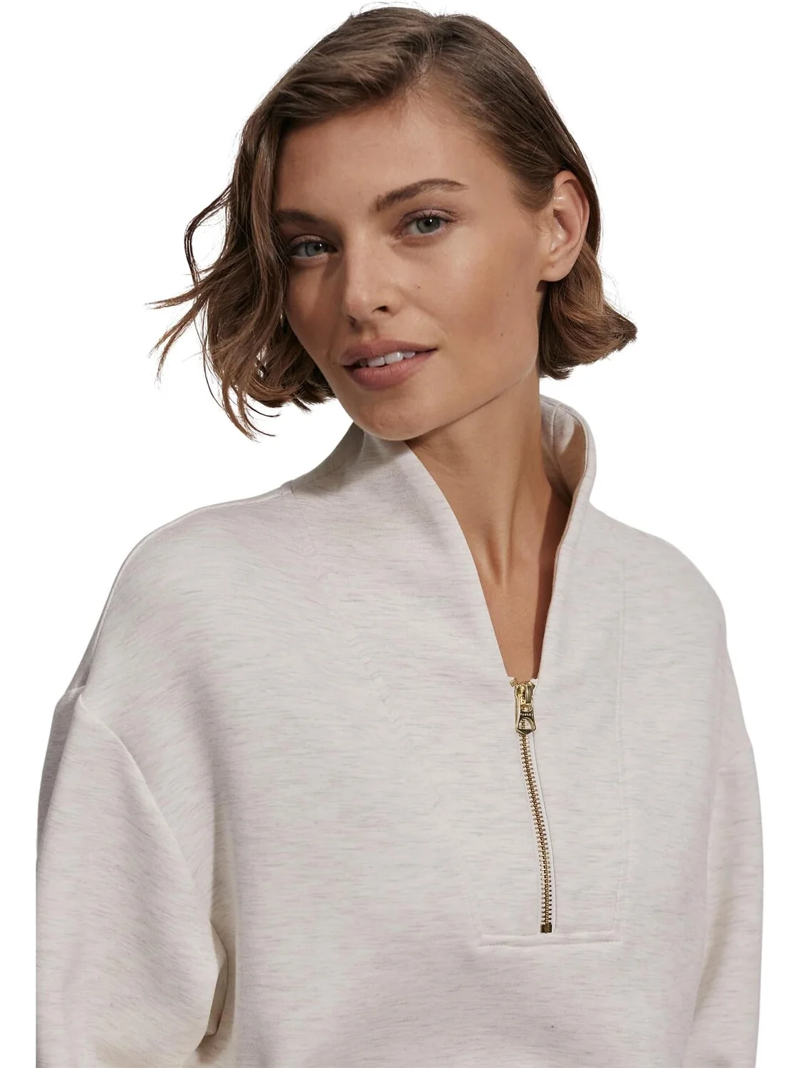 Толстовка Davidson Sweat Varley — изображение 3 из 4, слоновая кость