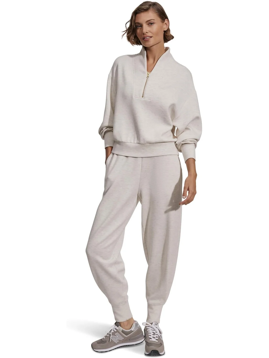 Толстовка Davidson Sweat Varley — изображение 4 из 4, слоновая кость