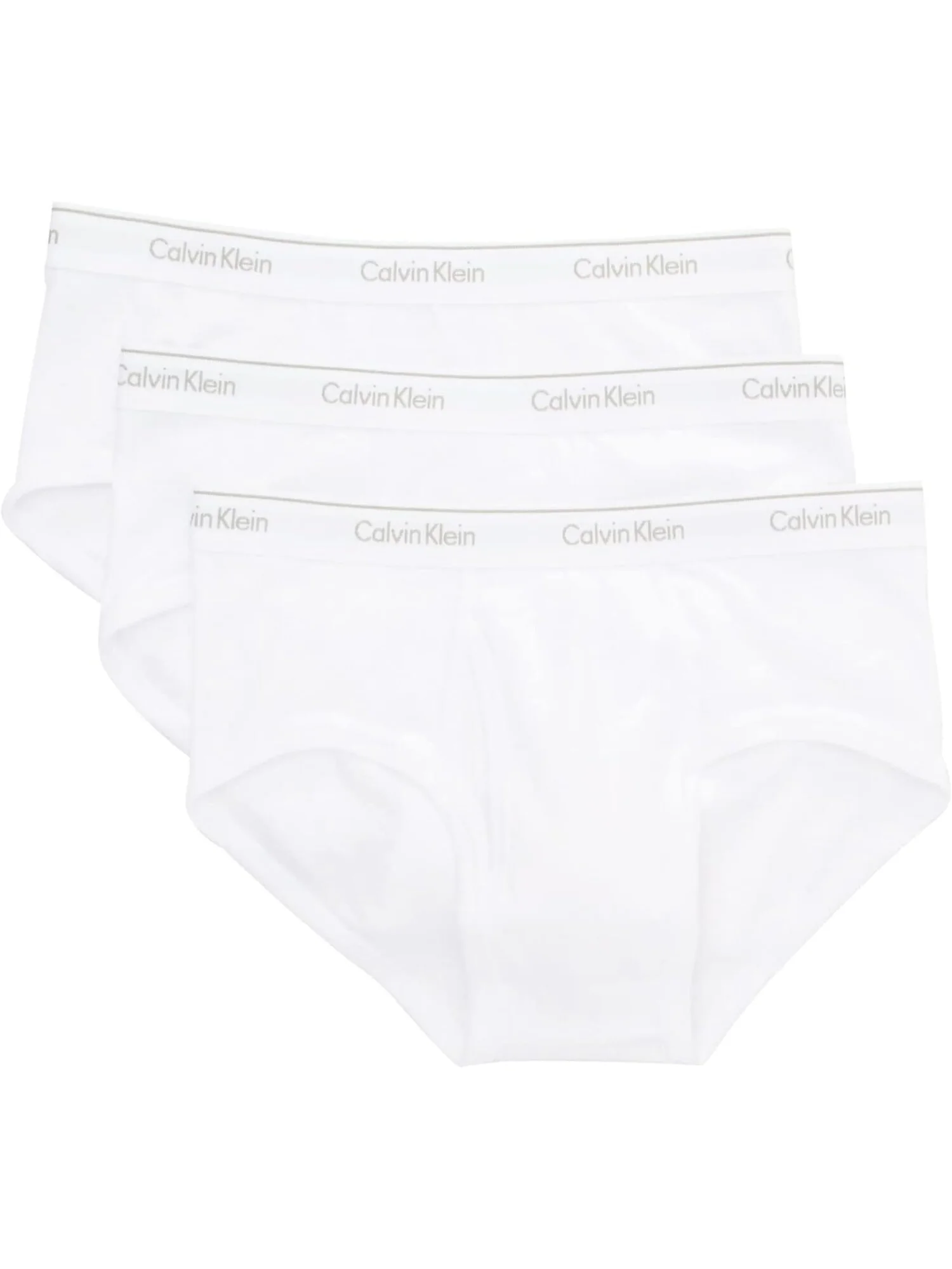 Комплект трусов Calvin Klein Cotton Classics, 3 предмета — изображение 1 из 1, белый