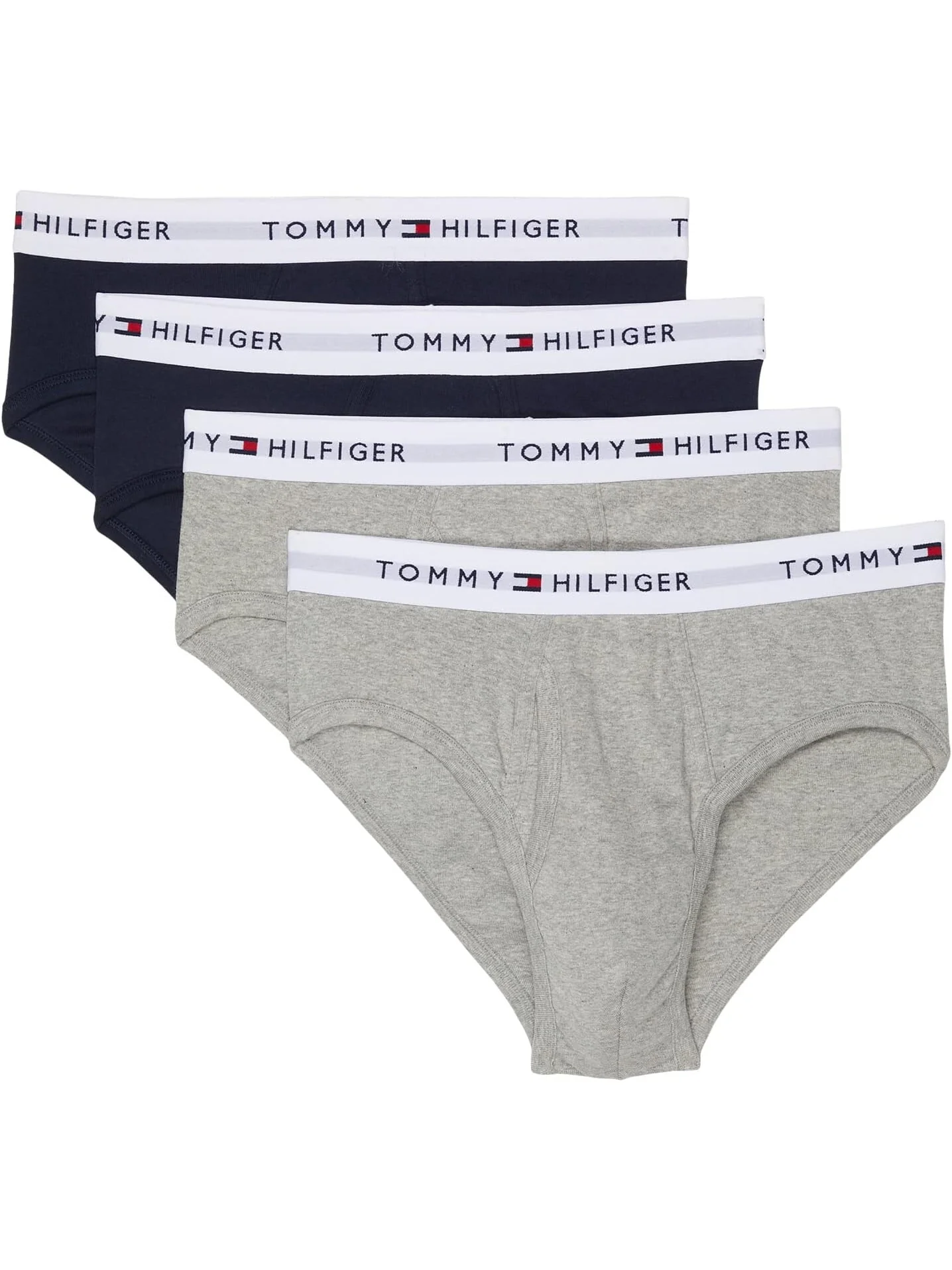 Классические трусы из хлопка (4 шт.) Tommy Hilfiger — изображение 1 из 1, мульти