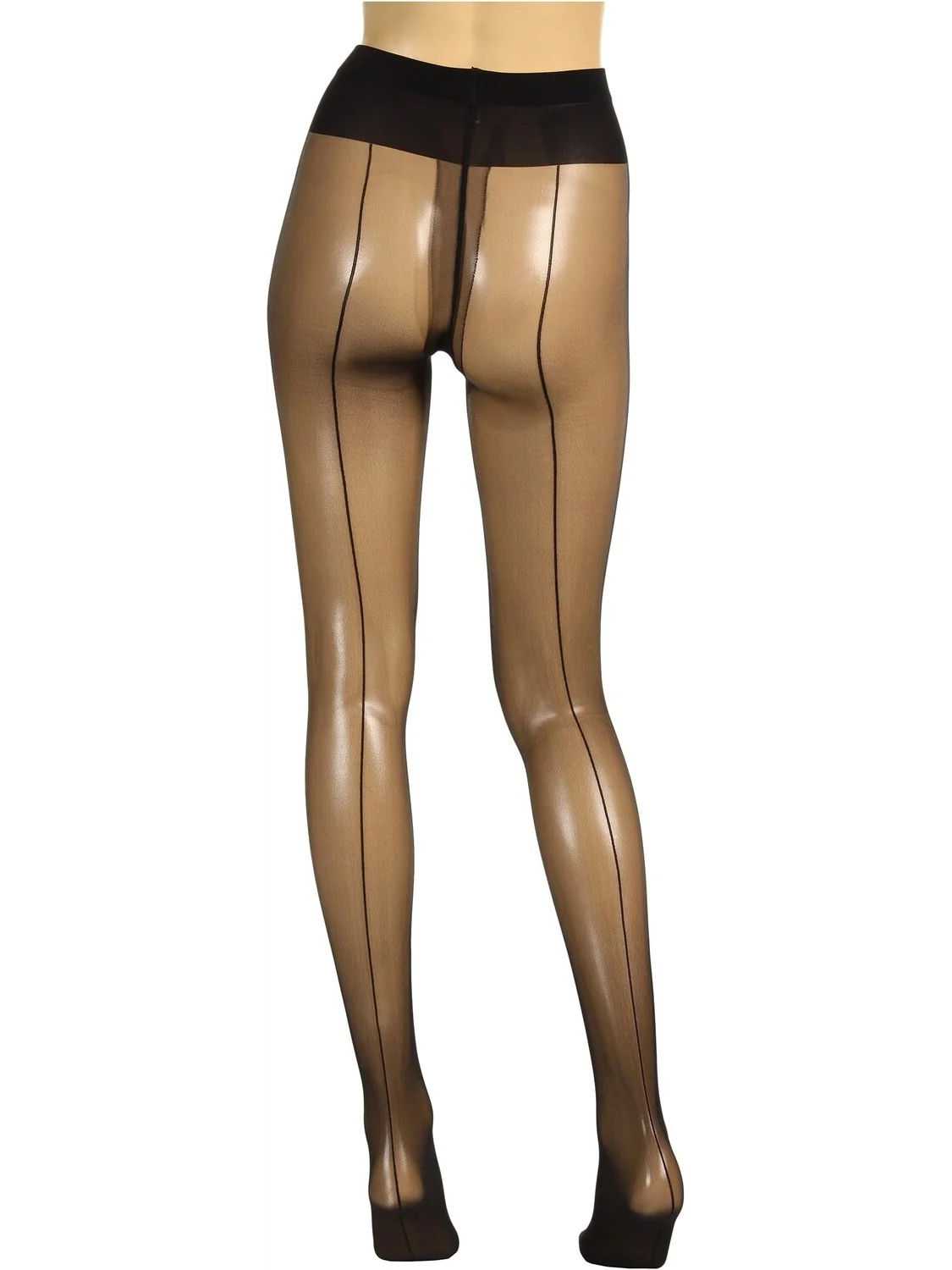 Индивидуальные колготки с 10 задними швами Wolford — изображение 3 из 4, черный